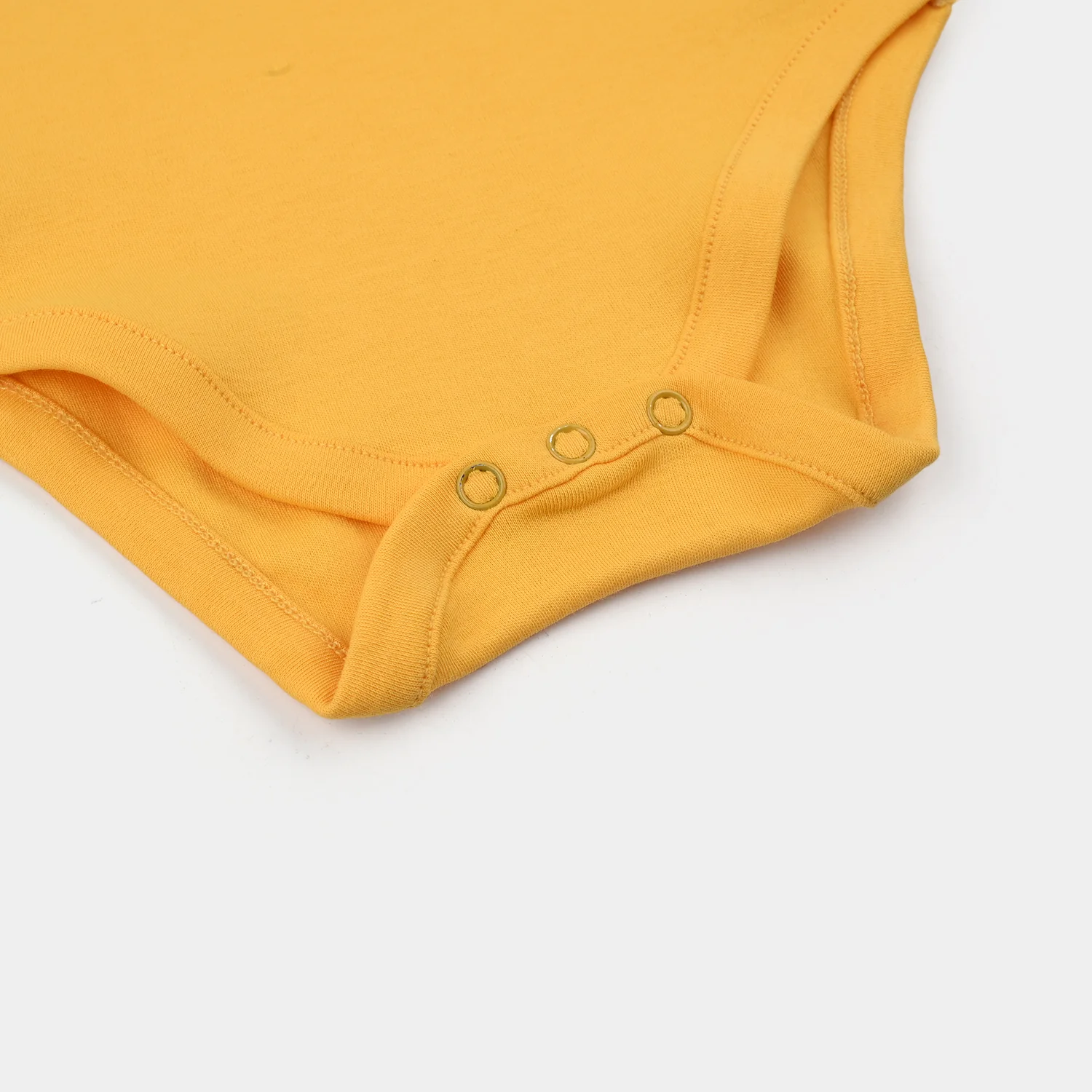 Infant Boys Cotton Interlock Romper (Roar) - Yellow - Image 3