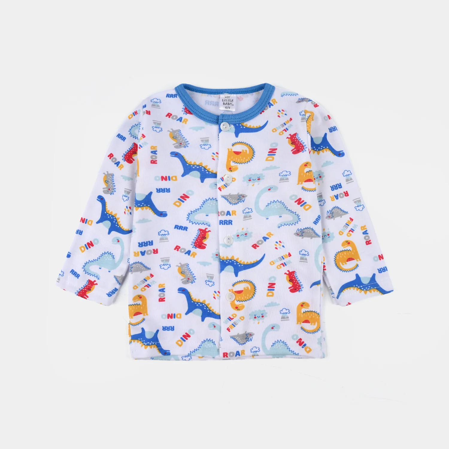 Infant Boys Cotton Jersey Night Suit - Image 2