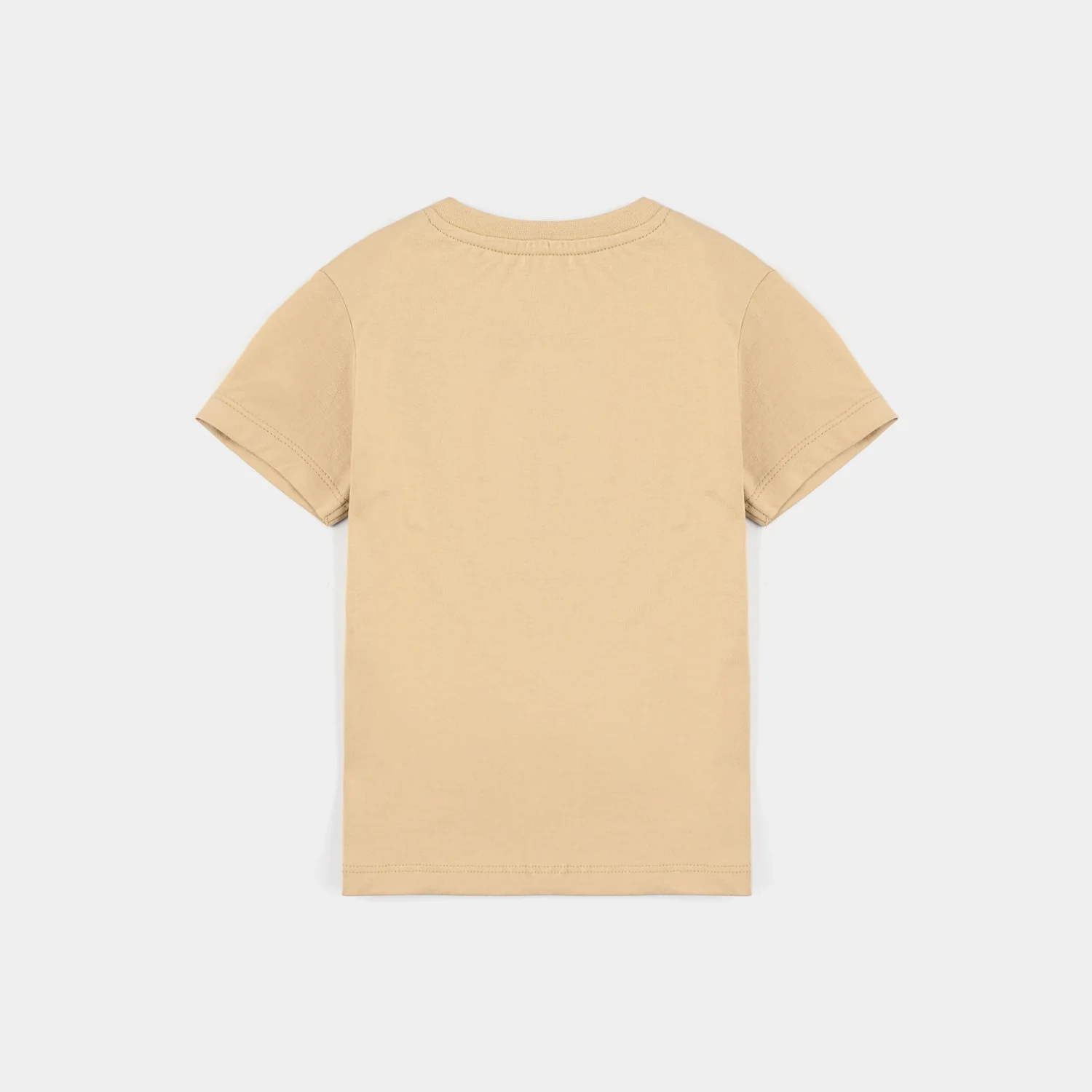 Infant Boys Cotton Jersey Round Neck T-Shirt (PAW PETROL) - Sand/Brown - Image 3