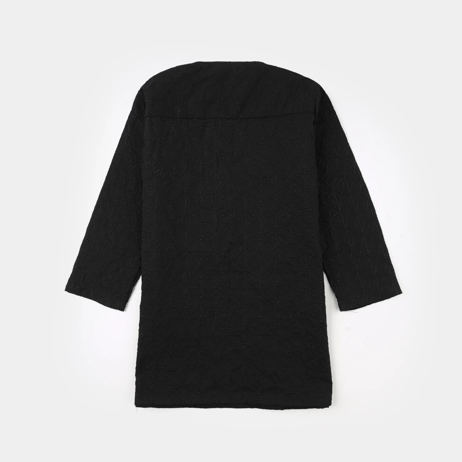 Infant Boys Cotton Kurta Pajama (Chicken Kari) - Black - Image 4