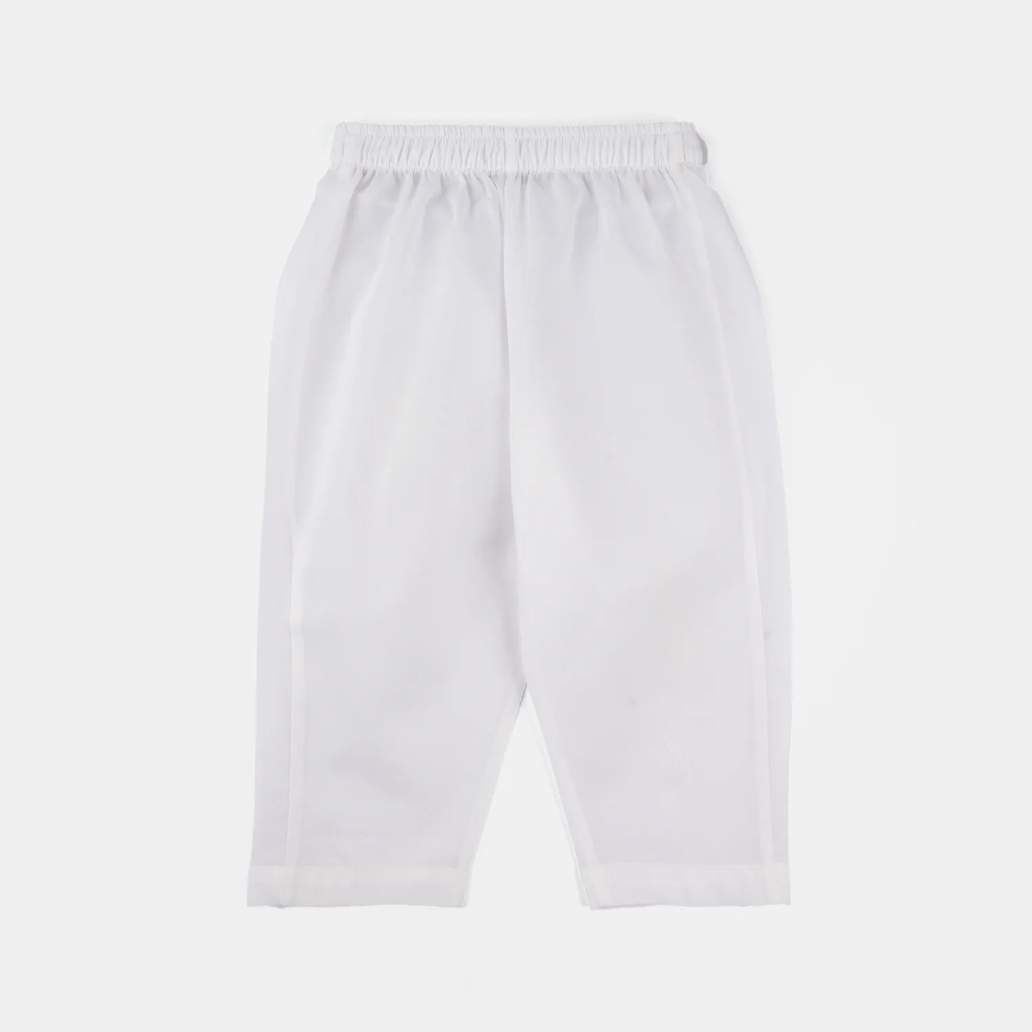 Infant Boys Cotton Kurta Pajama (Chicken Kari) - White - Image 5