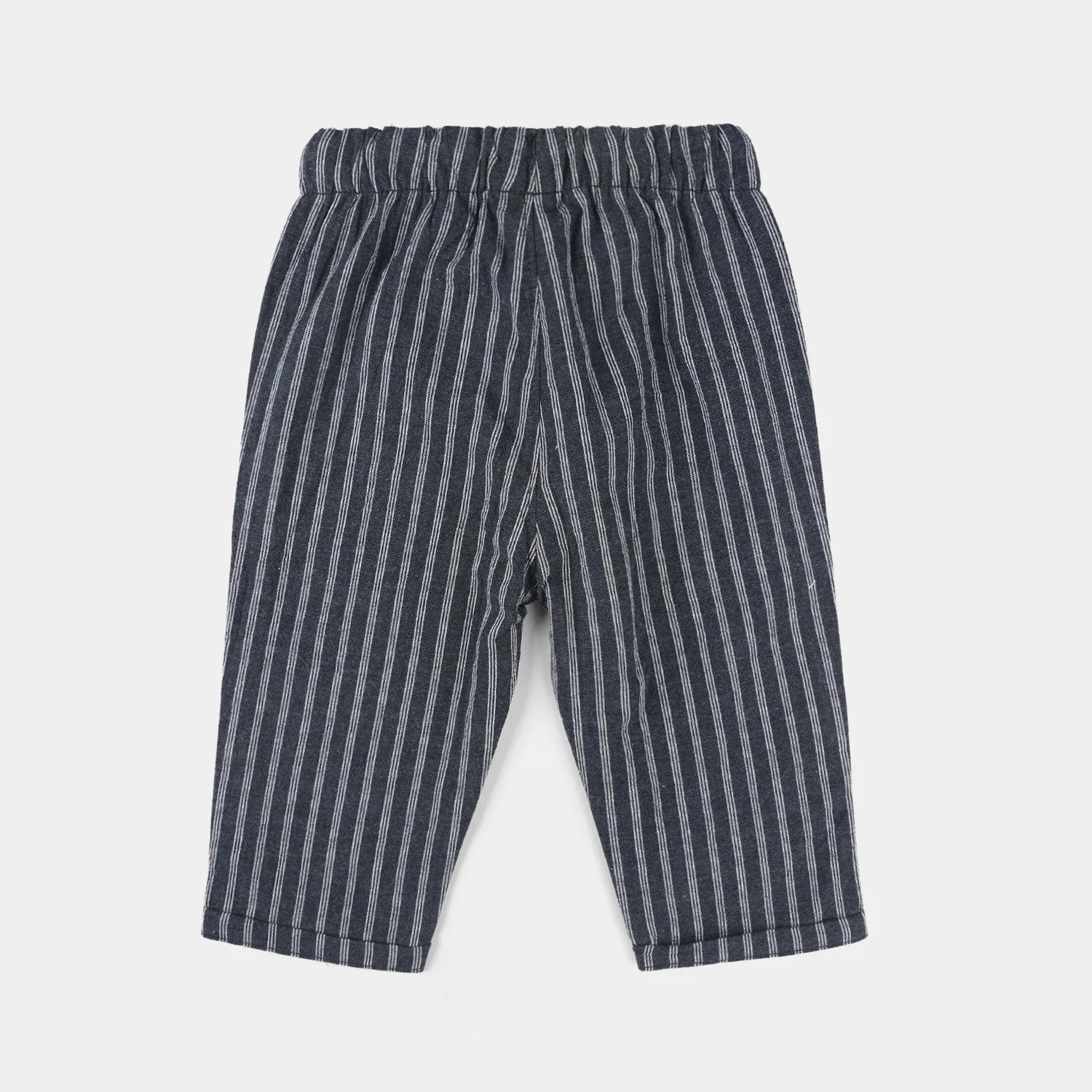 Infant Boys Cotton Pants (Blue Striper) - Blue - Image 3