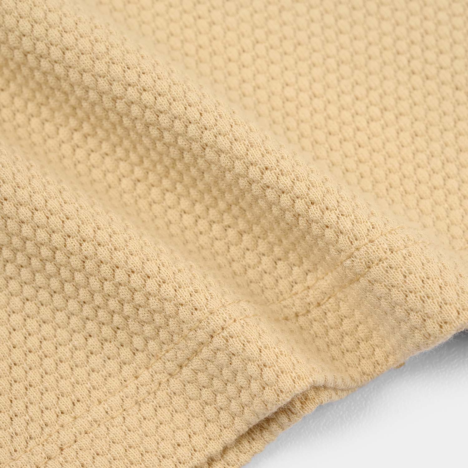 Infant Boys Cotton PK Polo - Warm Sand - Image 3