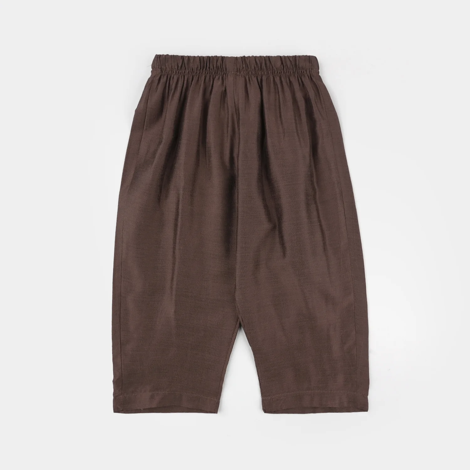 Infant Boys Cotton Poplin Kurta Pajama (Sitara) - Brown - Image 5