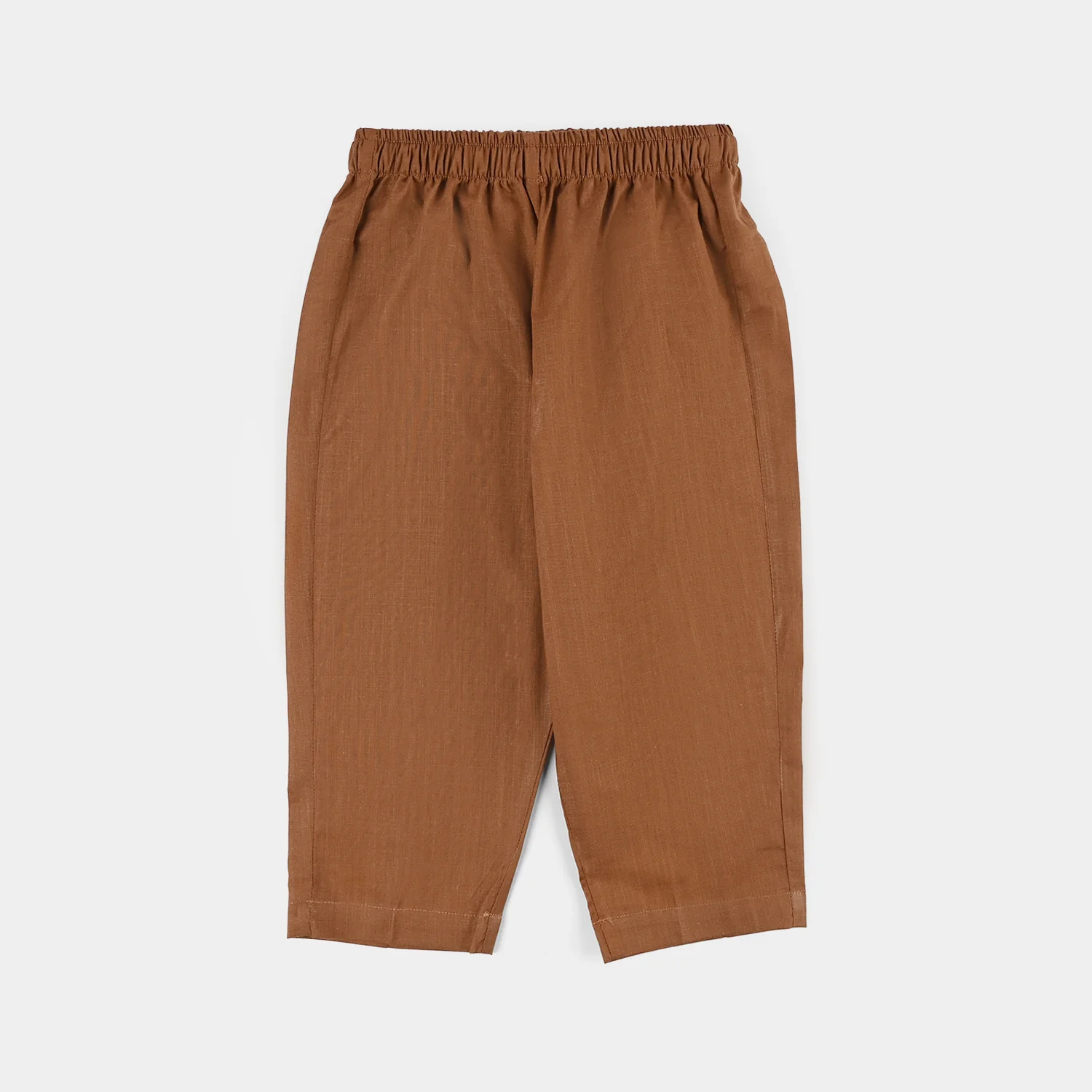 Infant Boys Cotton Slub 3-Piece Suit - Brown - Image 7