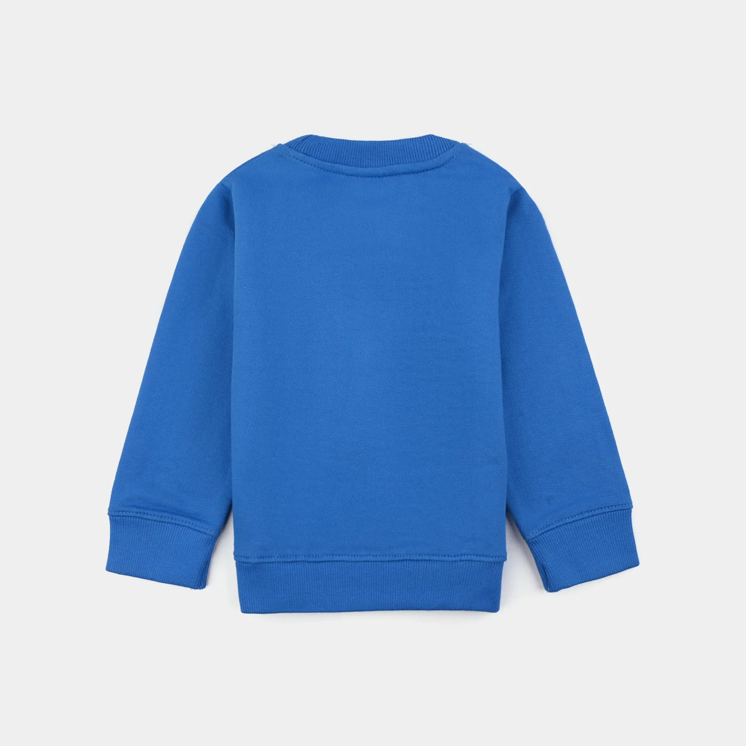 Infant Boys Cotton Terry Sweatshirt - Blue - Image 5