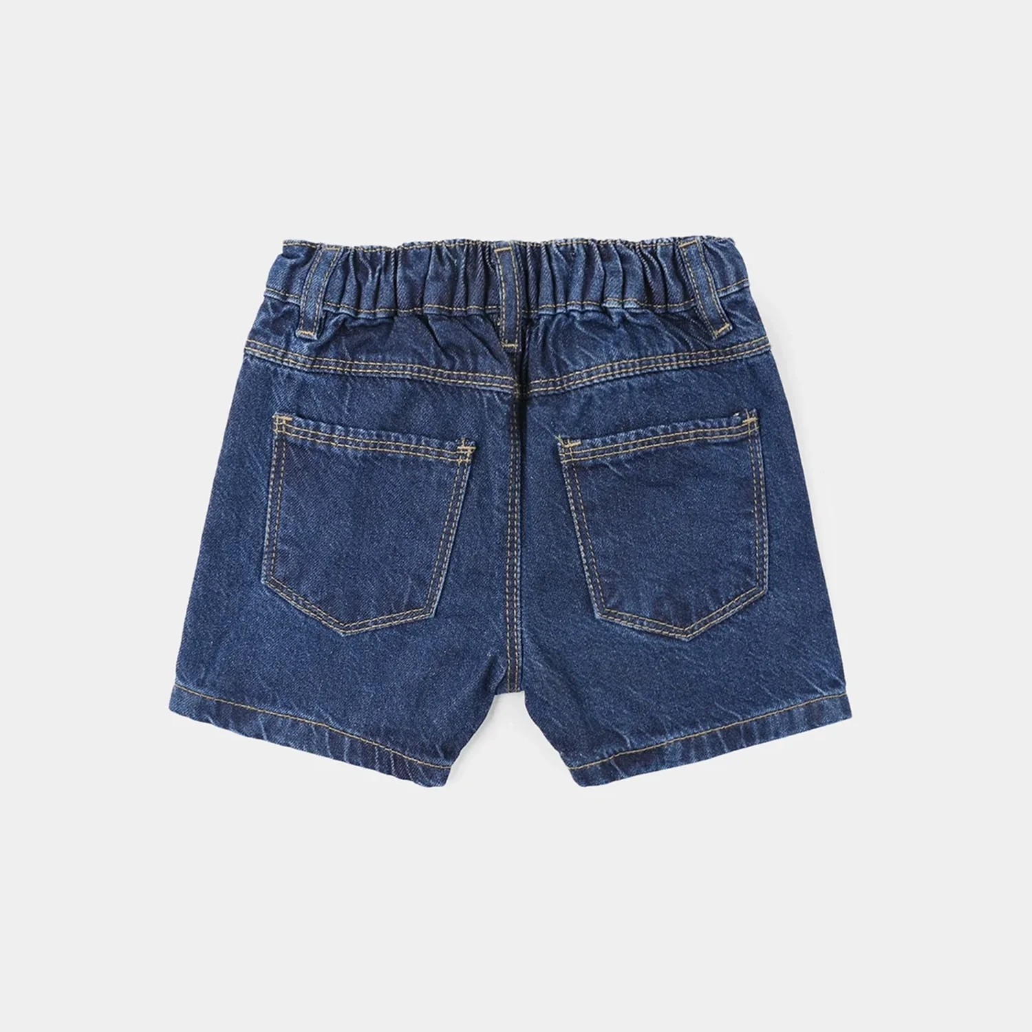 Infant Boys Denim rigid Short Basic - Dark Blue - Image 4