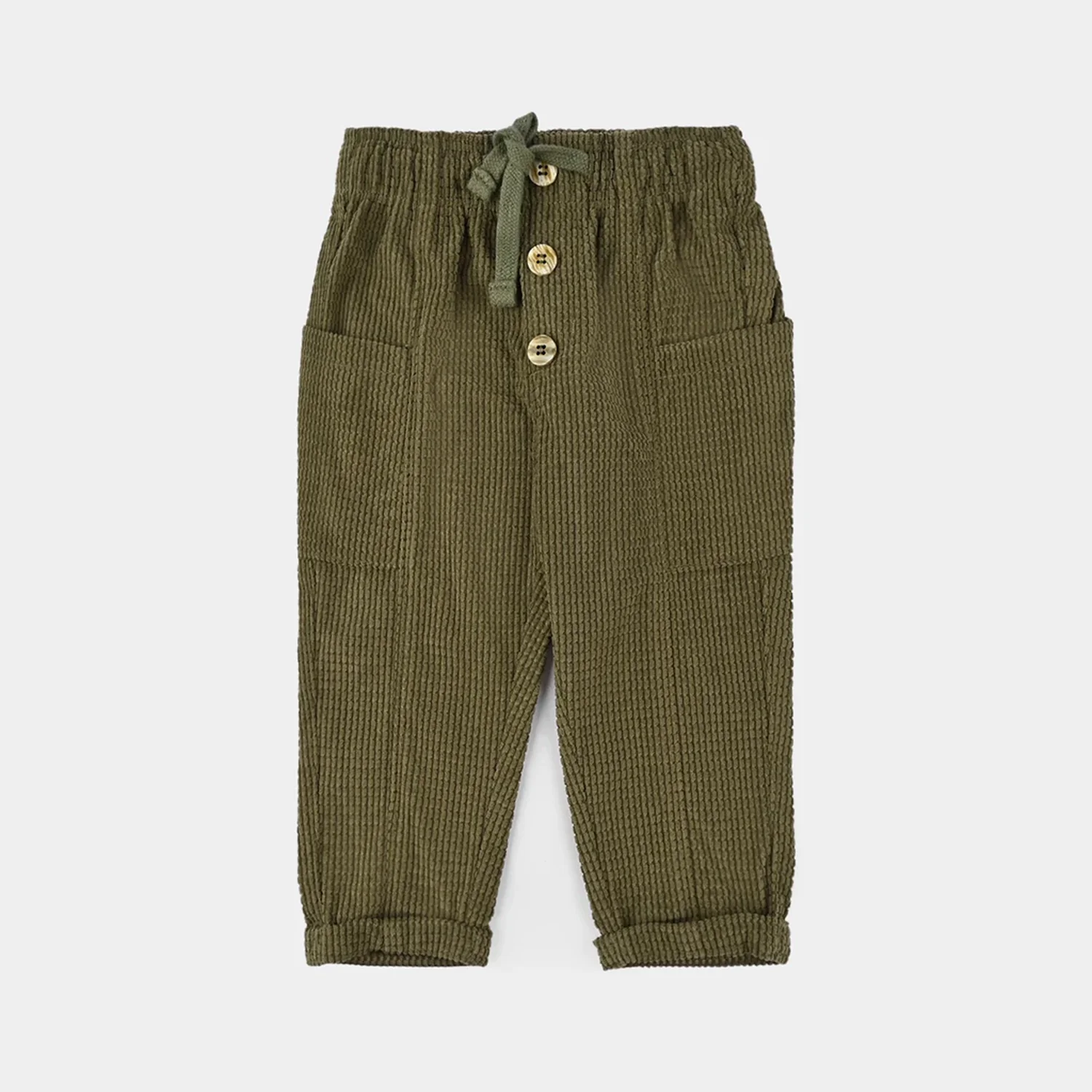 Infant Boys Corduroy Pant - Olive Green