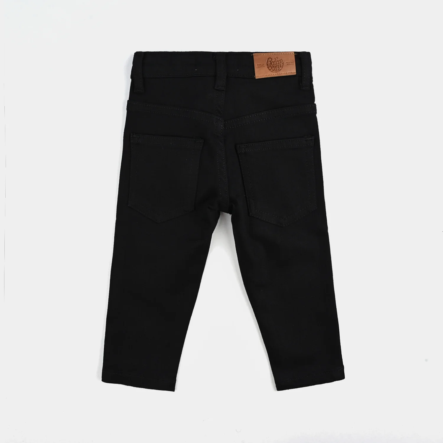 Infant Boys Denim Stretch Pant Basic - Black - Image 3