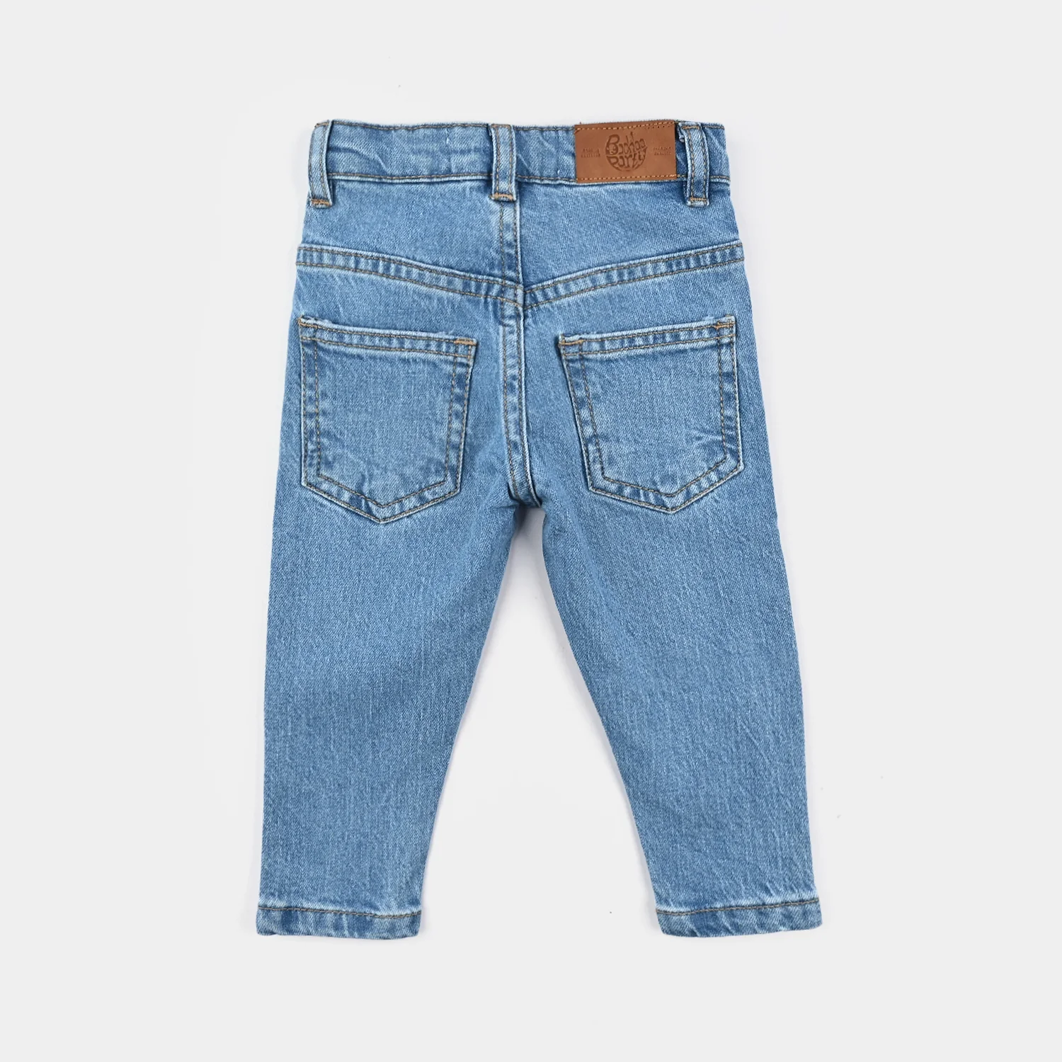 Infant Boys Denim Stretch Pant Basic - LT.Blue - Image 3