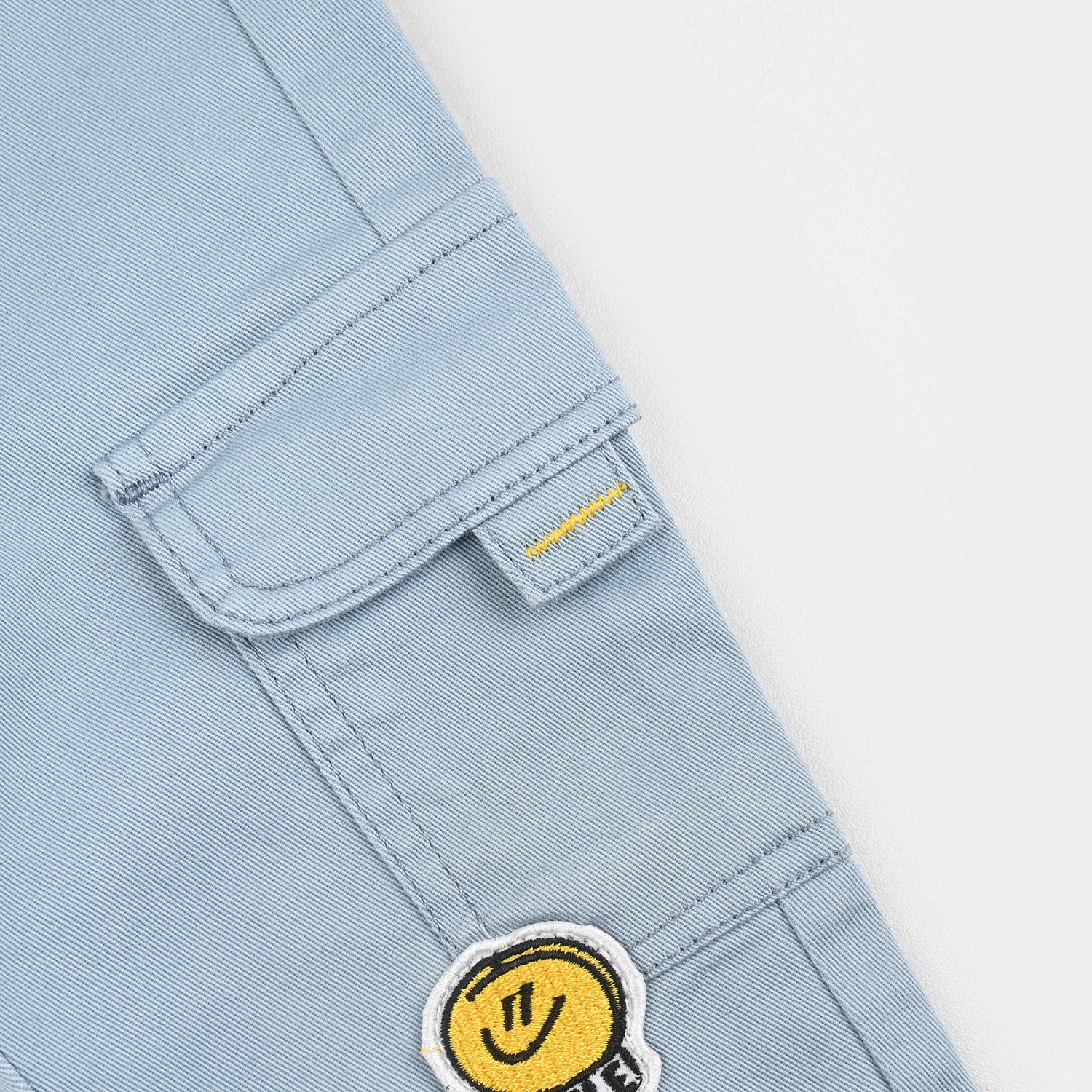 Infant Boys Denim Stretch Pant Make Me Happy - Image 3