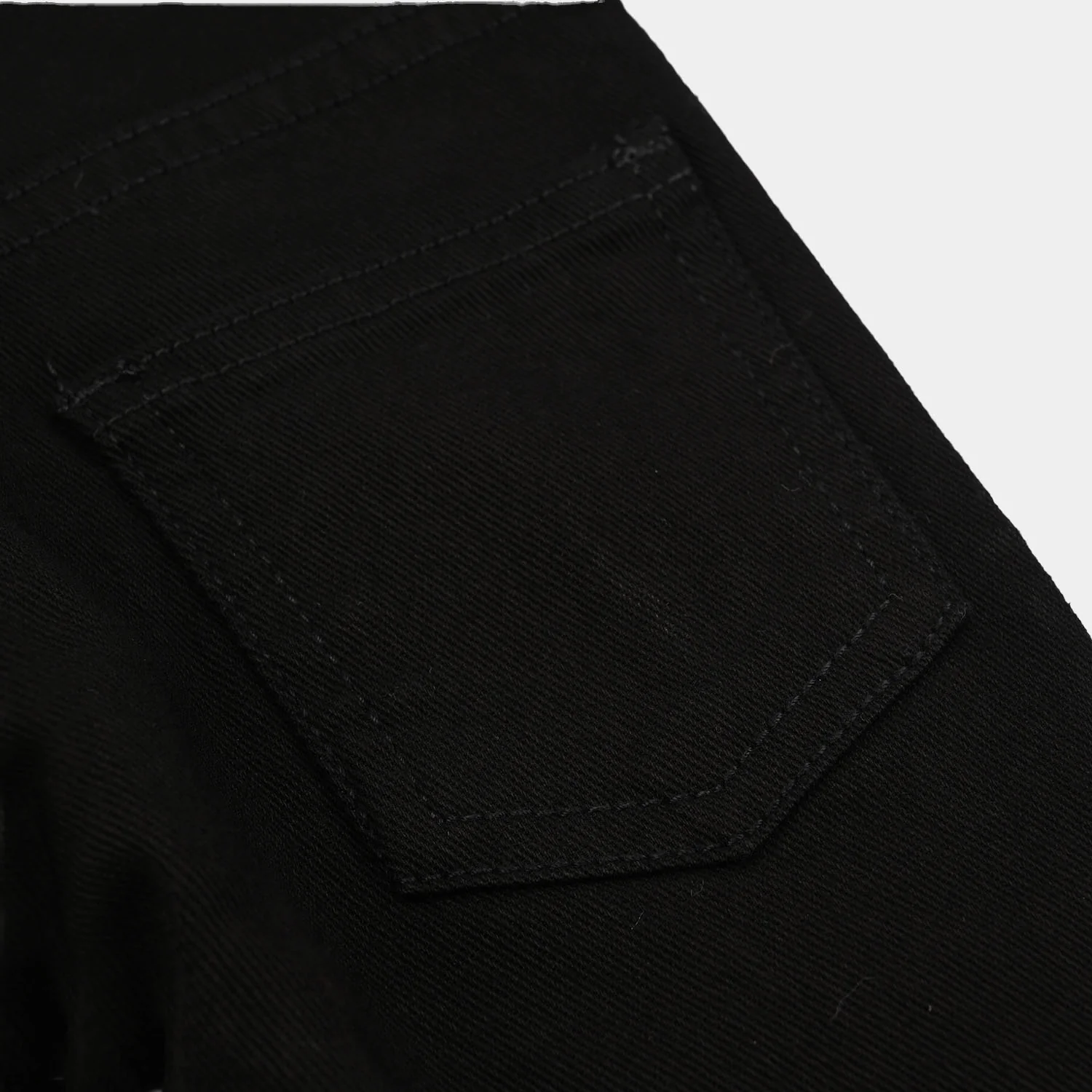 Infant Boys Denim Viscose Pants Basic - BLACK - Image 3