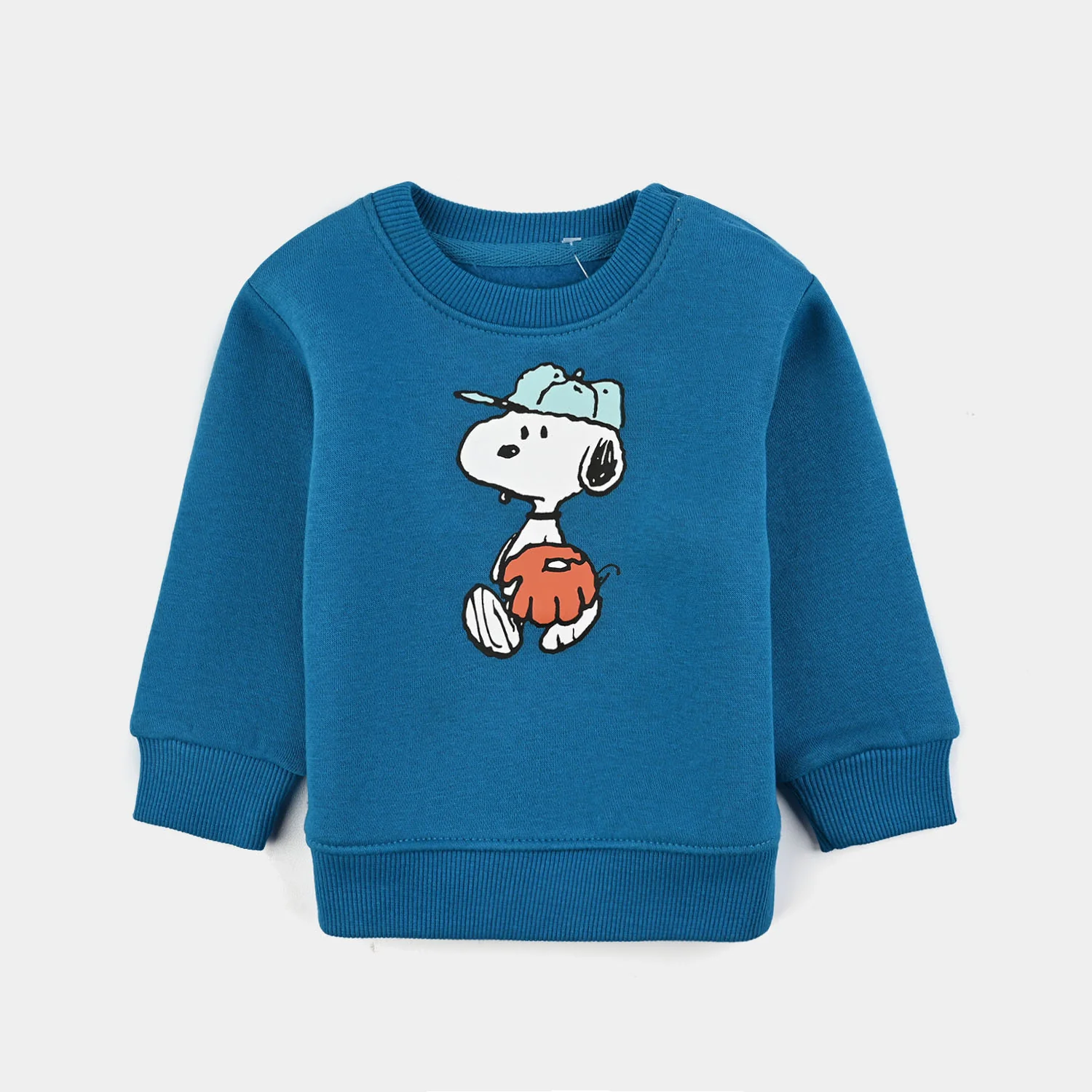 Infant Boys Fleece 2 Piece Suit Peanut - Teal Blue - Image 2