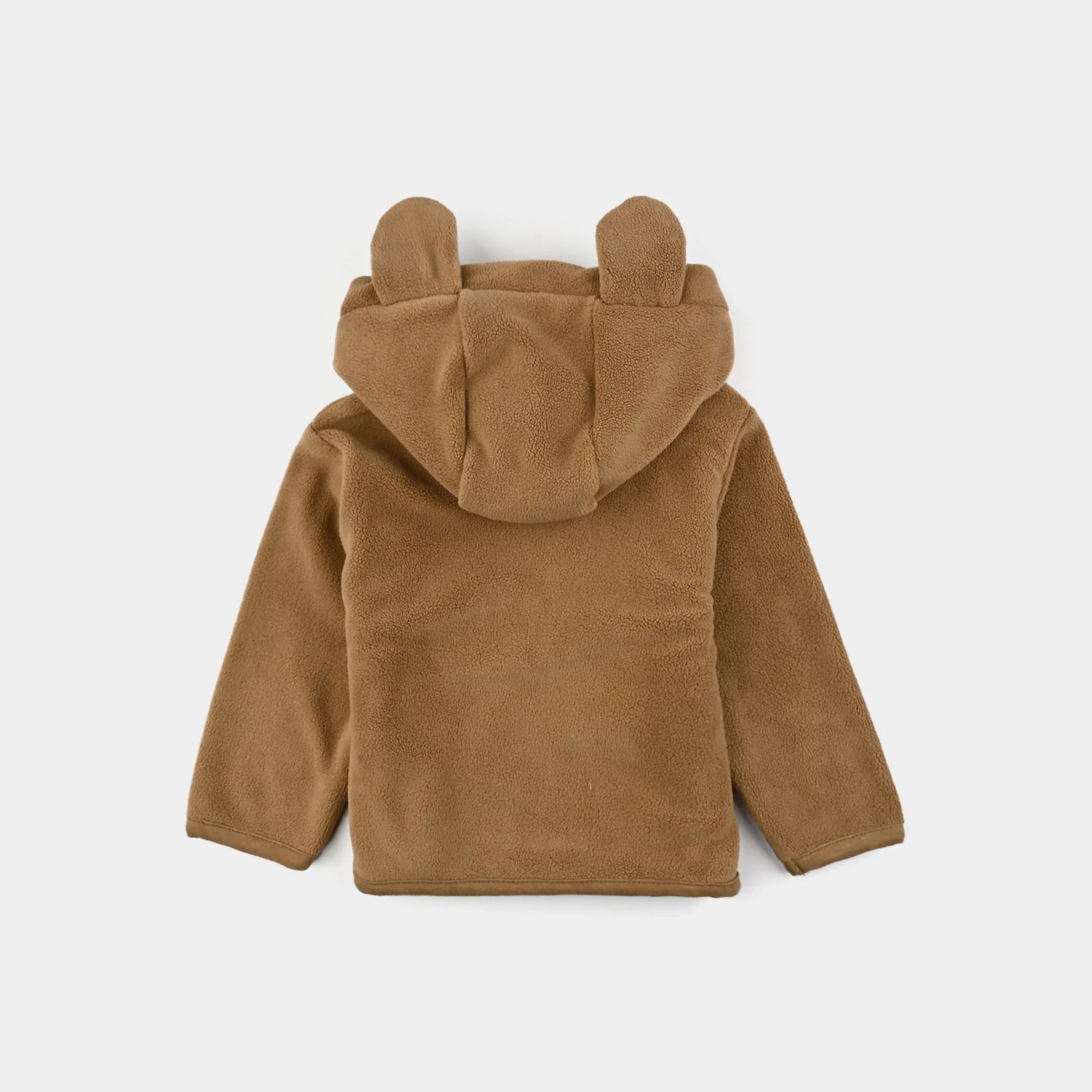 Infant Boys Fleece Jacket Bear - Brown - Image 4