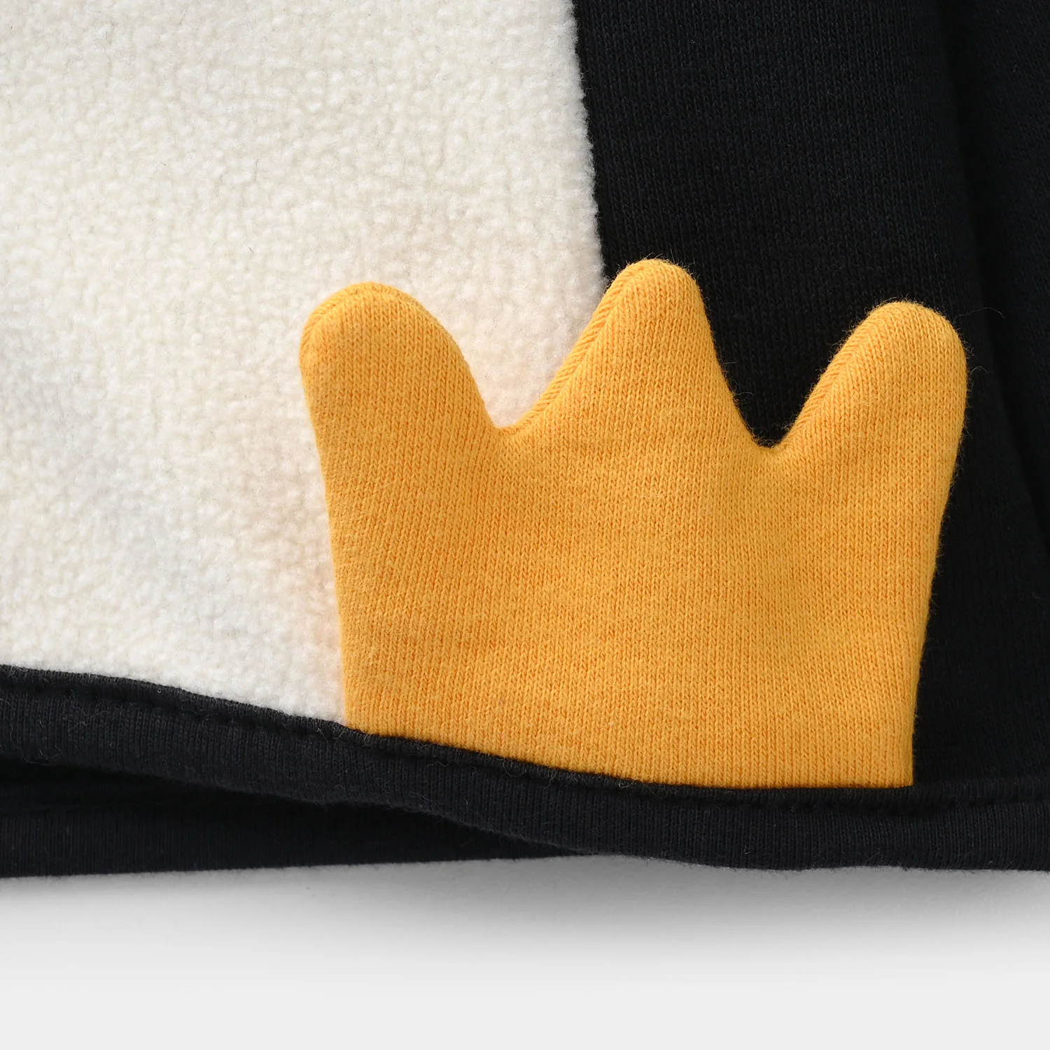 Infant Boys Fleece Jacket PENGUIN-BLACK - Image 3