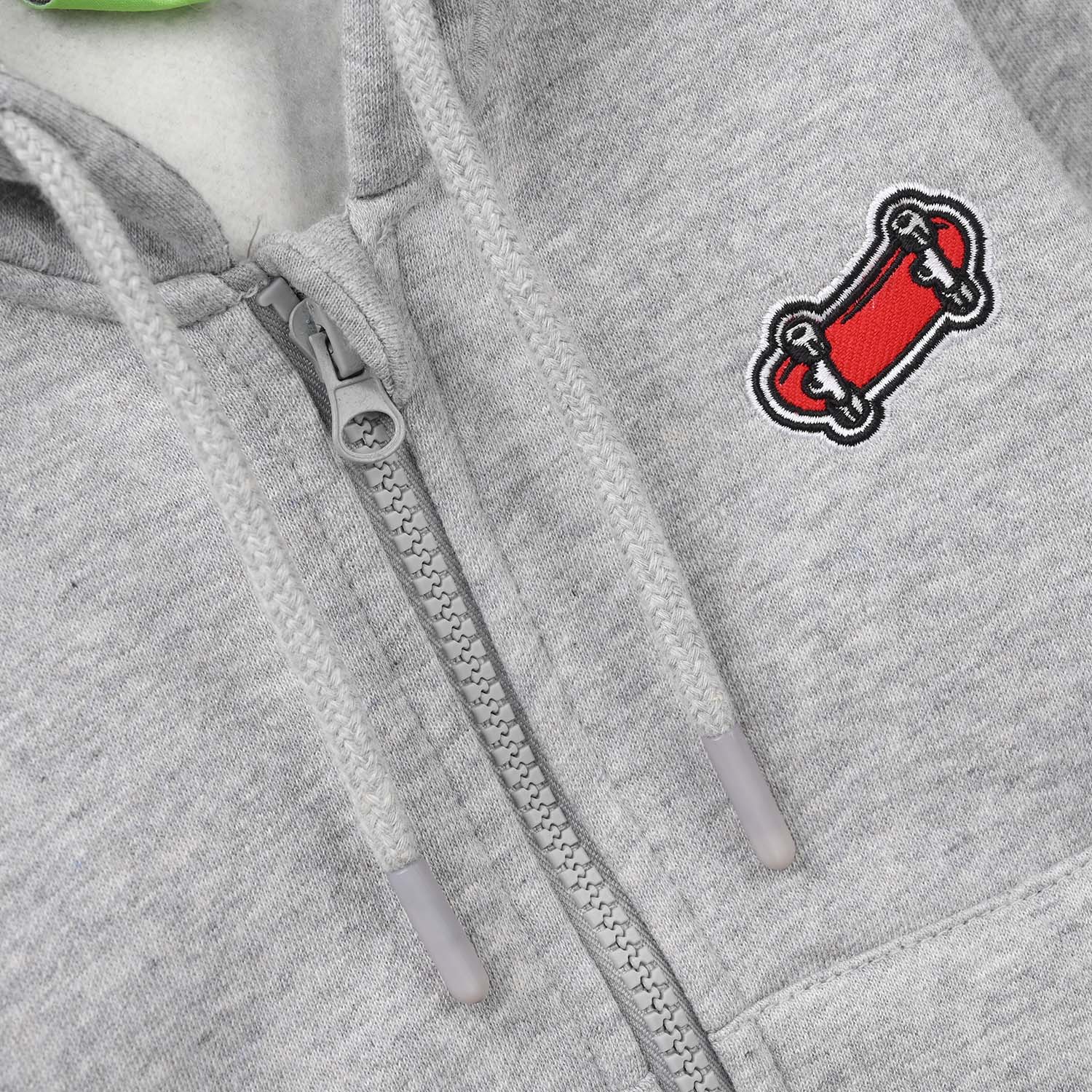 Infant Boys Fleece Jacket - Grey - Image 2