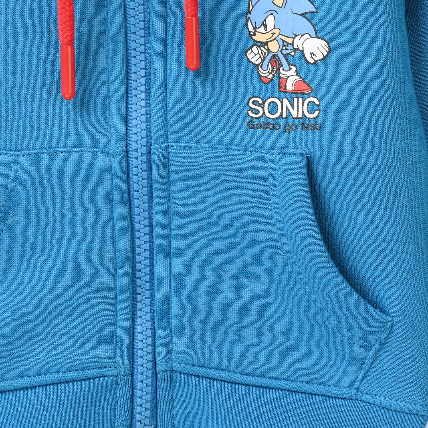 Infant Boys Fleece Knitted Jacket Character - Blue - Image 3