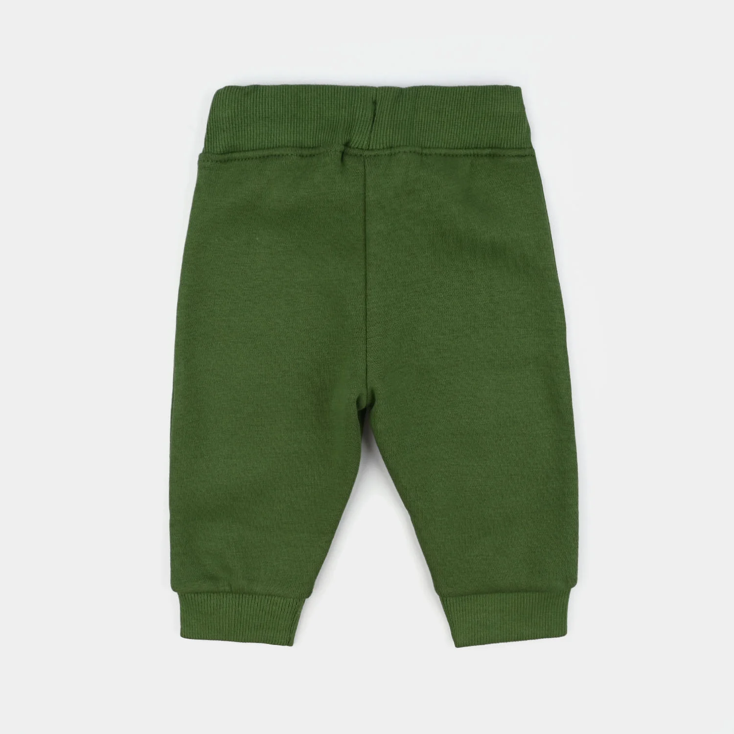 Infant Boys Fleece Pajama Bear - Olive Green - Image 5