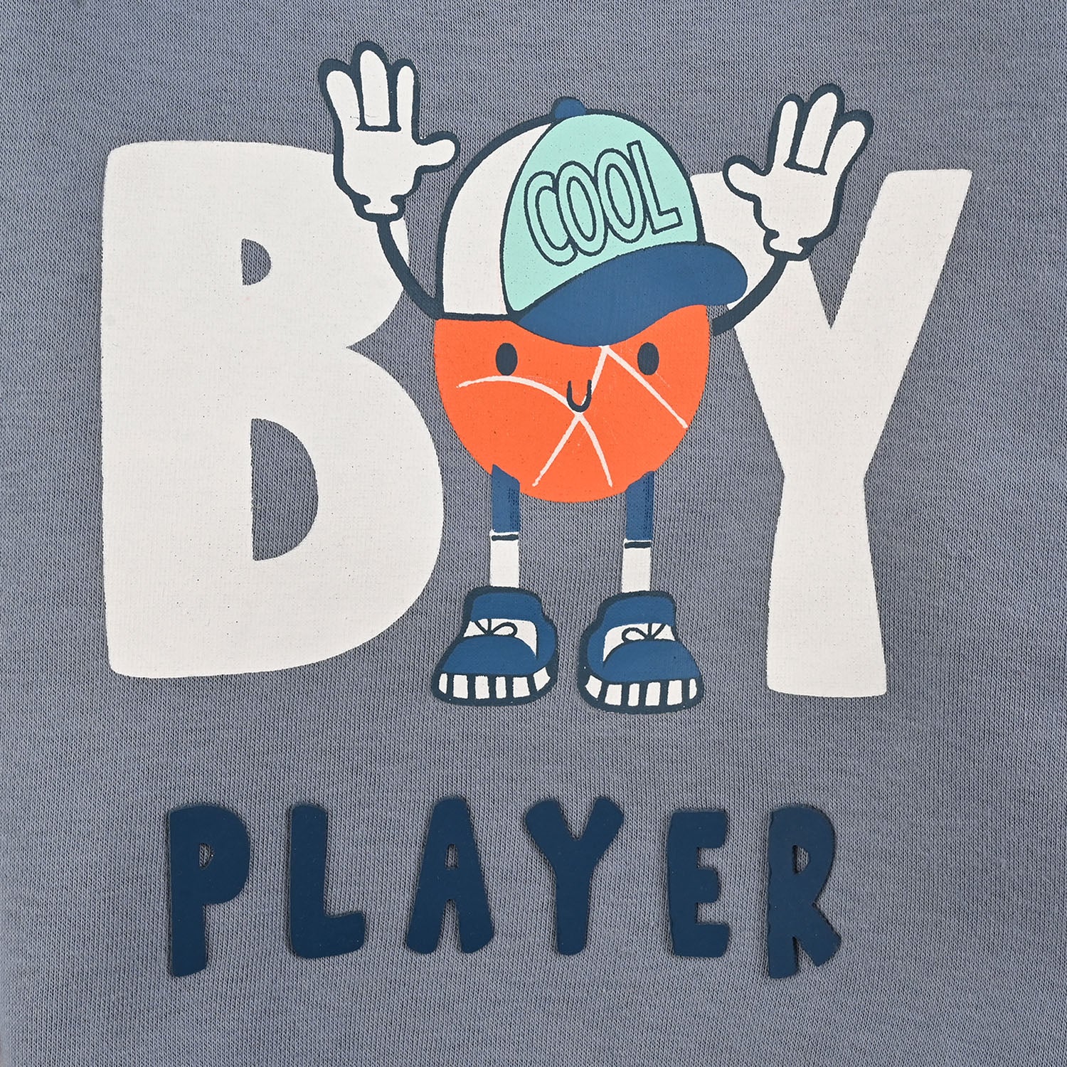 Infant Boys Fleece Sweatshirt Boy Player - Blue - Image 2