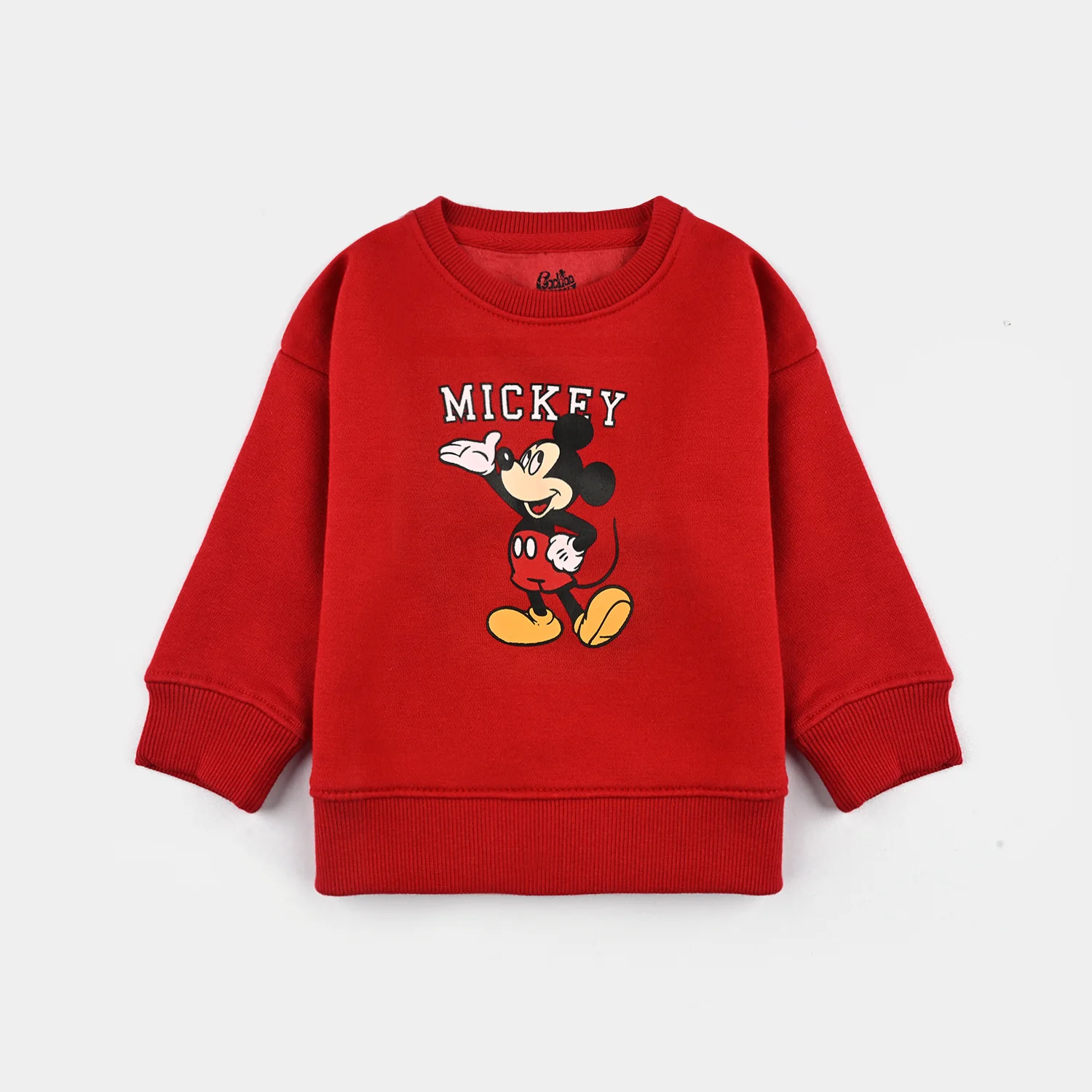Infant Boys Fleece Sweatshirt-Red