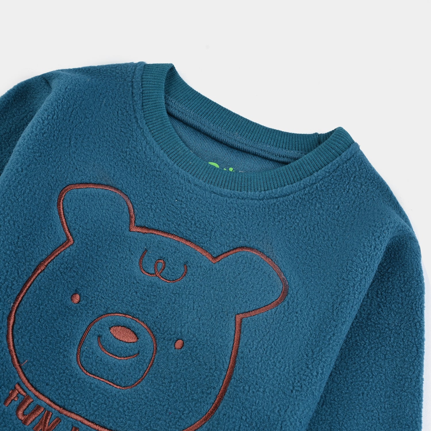 Infant Boys Fleece Sweatshirt - Blue - Image 3