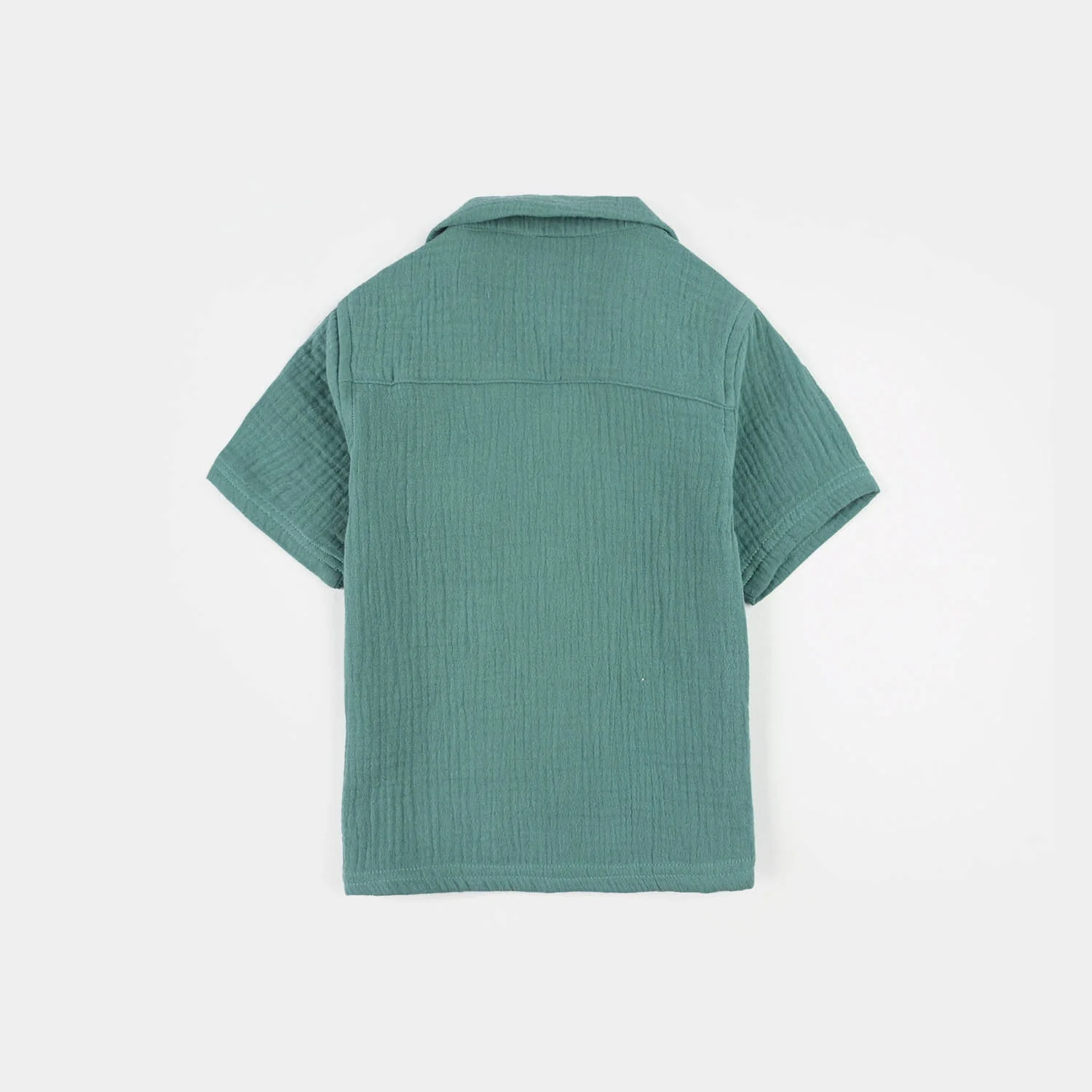 Infant Boys Gauze Shirt (Fun Deal) - Green - Image 3