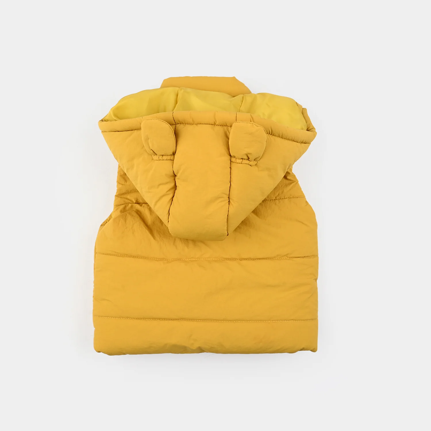 Infant Boys Hooded Jacket S/L Cub Cozy-Yellow - Image 4