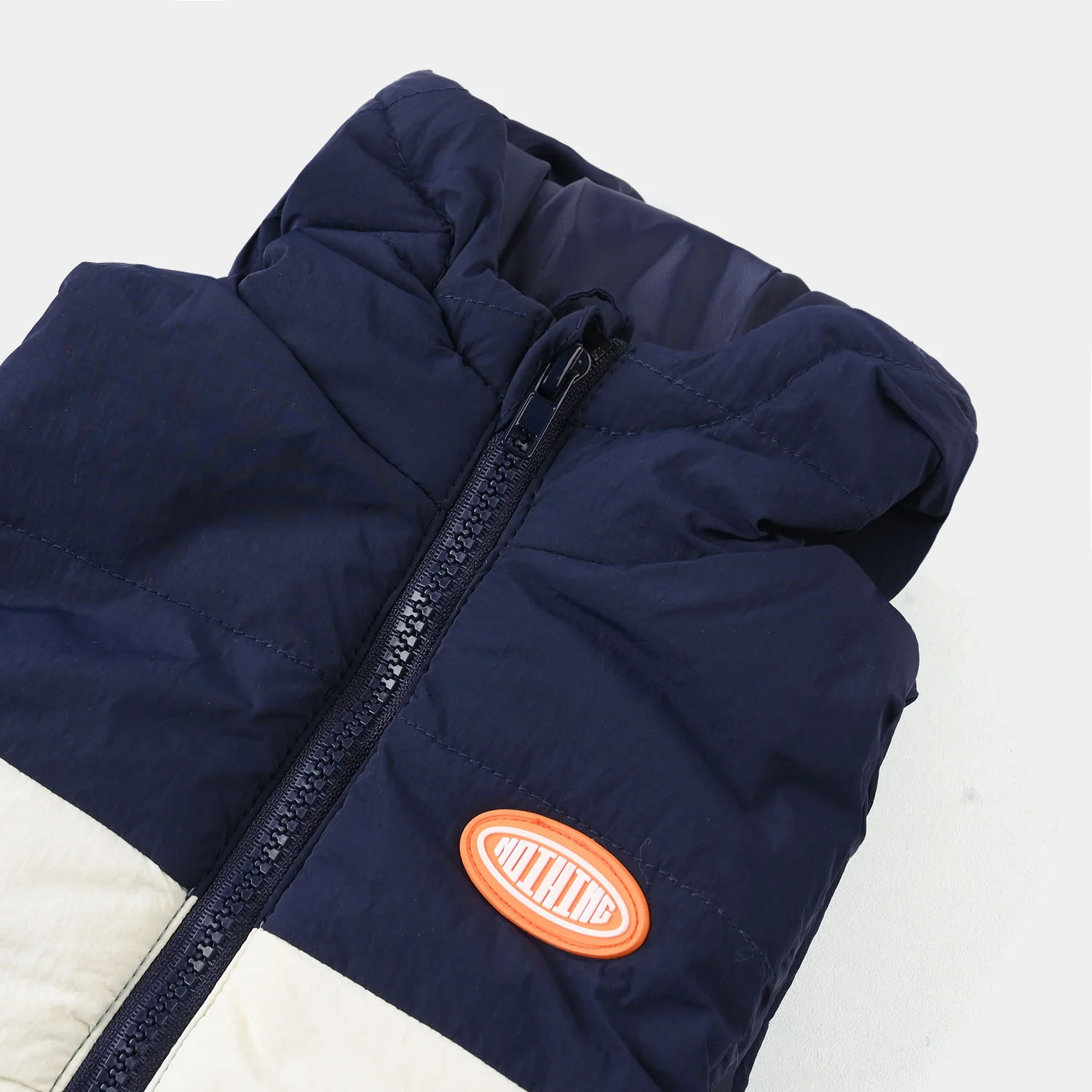 Infant Boys Hooded Jacket - Navy - Image 2