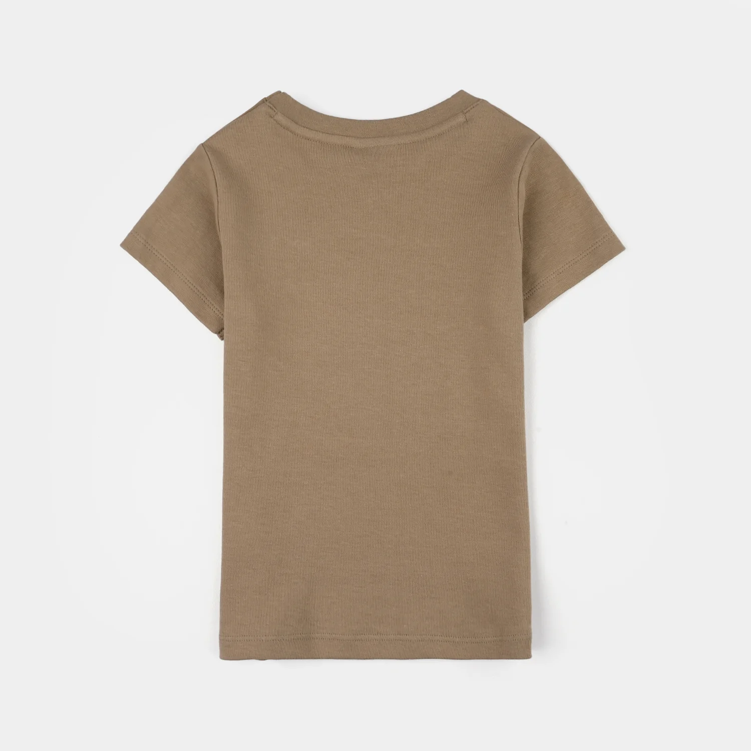 Infant Boys Jersey/Terry 2Pc Suit - Brown - Image 4