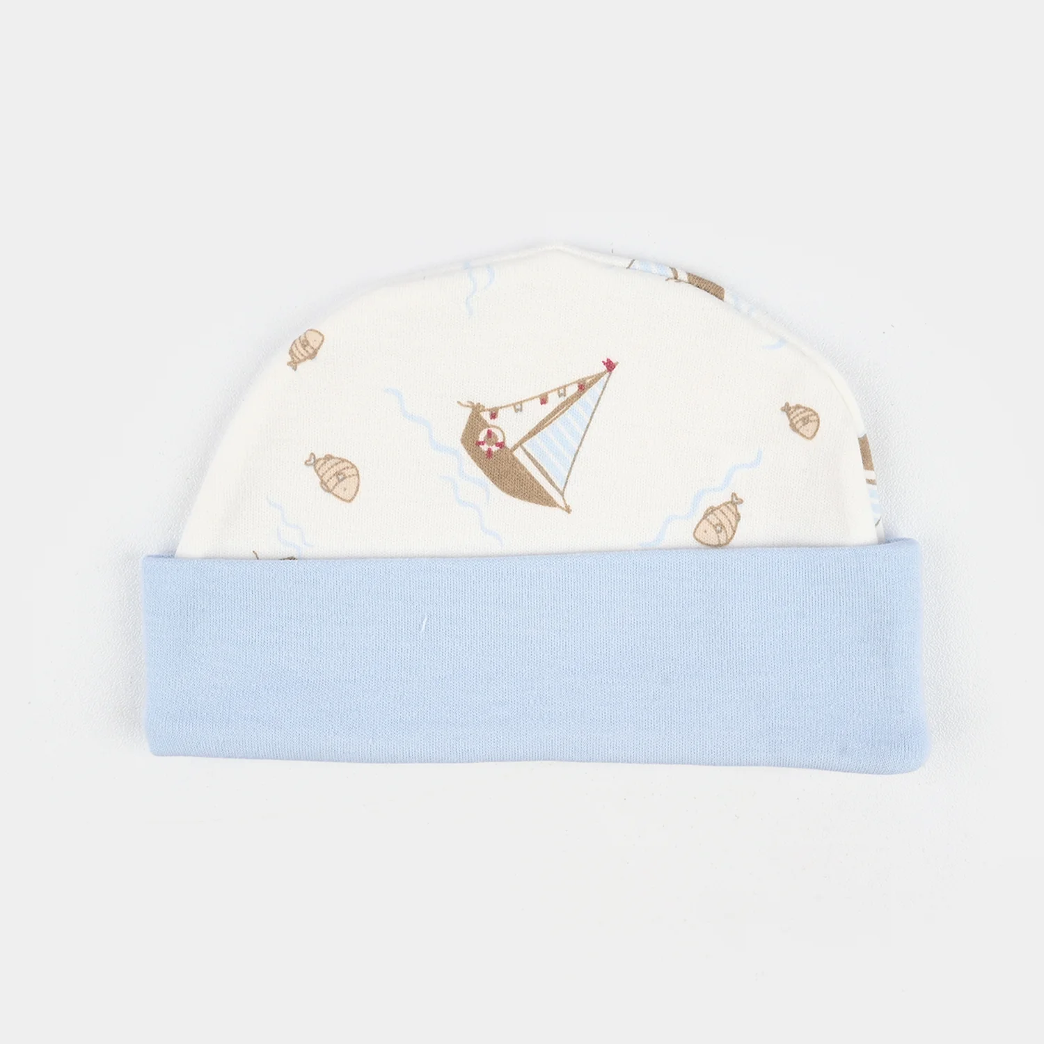 Infant Boys Jersey/Terry 3Pc Gift Set 287-055-BLUE - Image 4