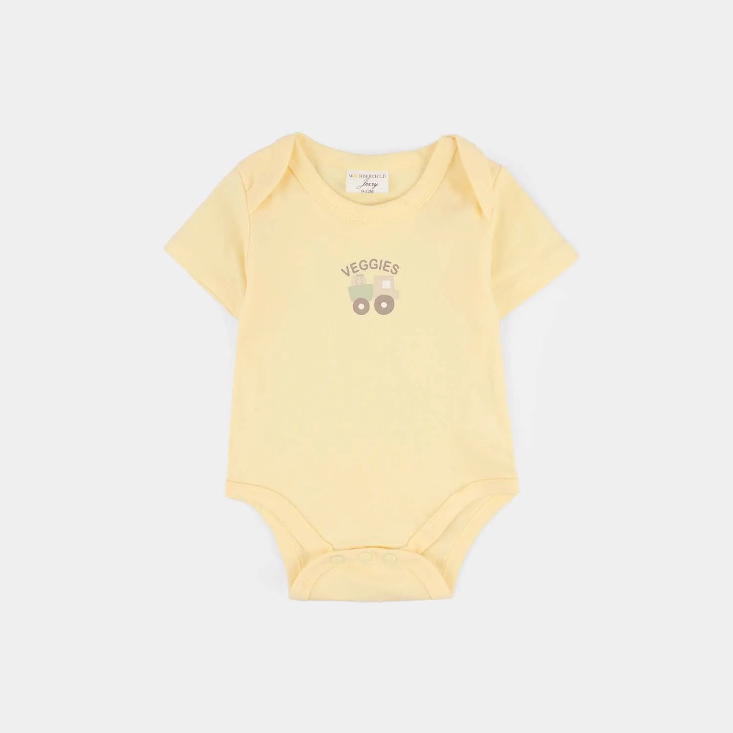Infant Boys Jersey/Terry 3-Pc Suit - Yellow/White - Image 3