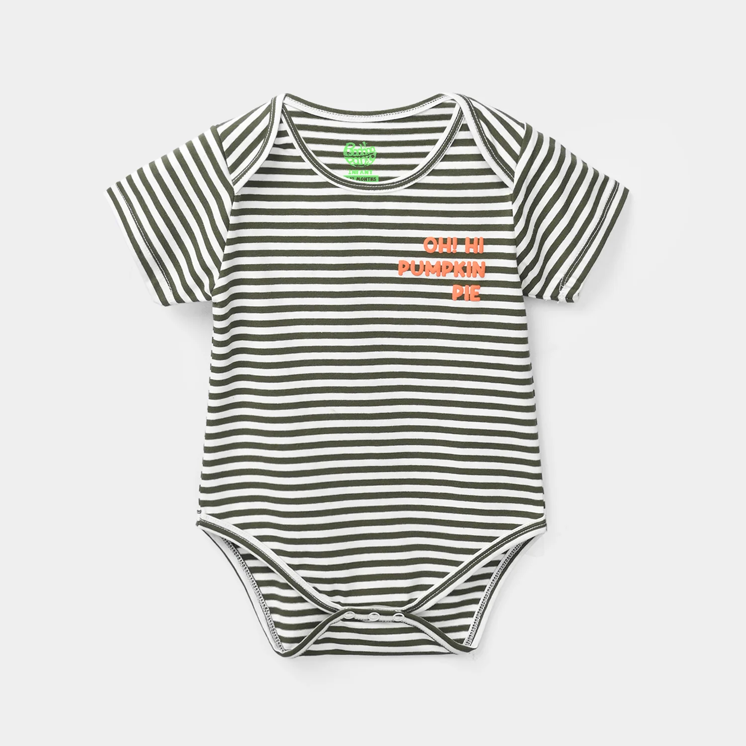 Infant Boys Jersey/Terry Romper - Stripes