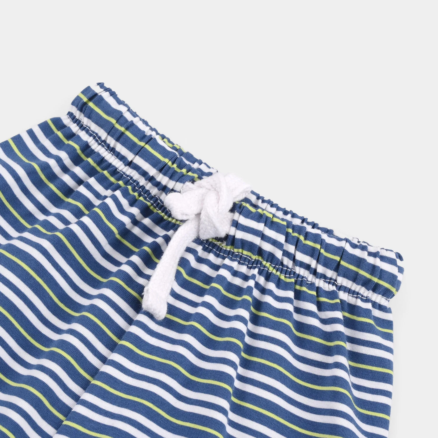 Infant Boys Jersey/Terry Shorts (Enjoy Today) - Blue - Image 2