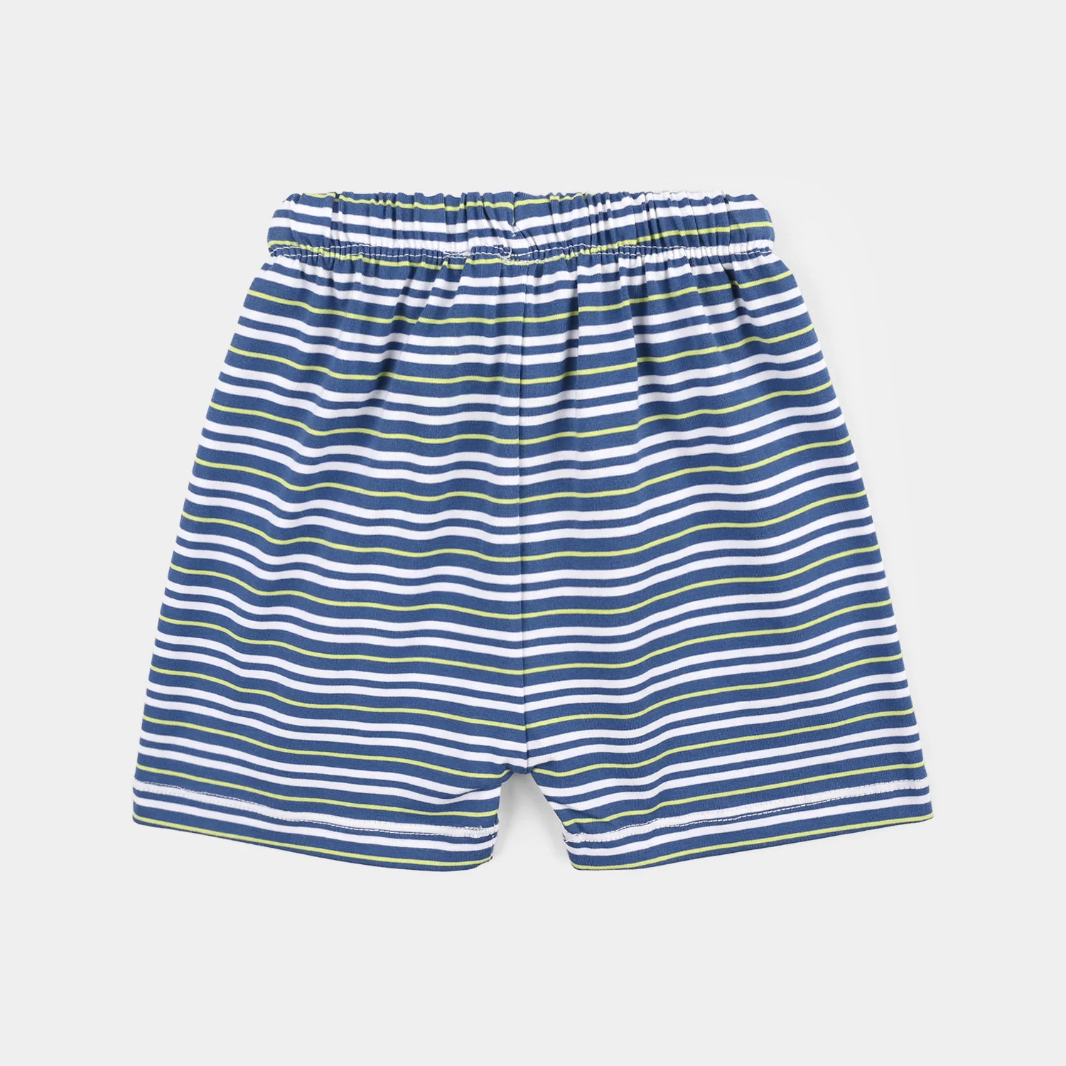 Infant Boys Jersey/Terry Shorts (Enjoy Today) - Blue - Image 3