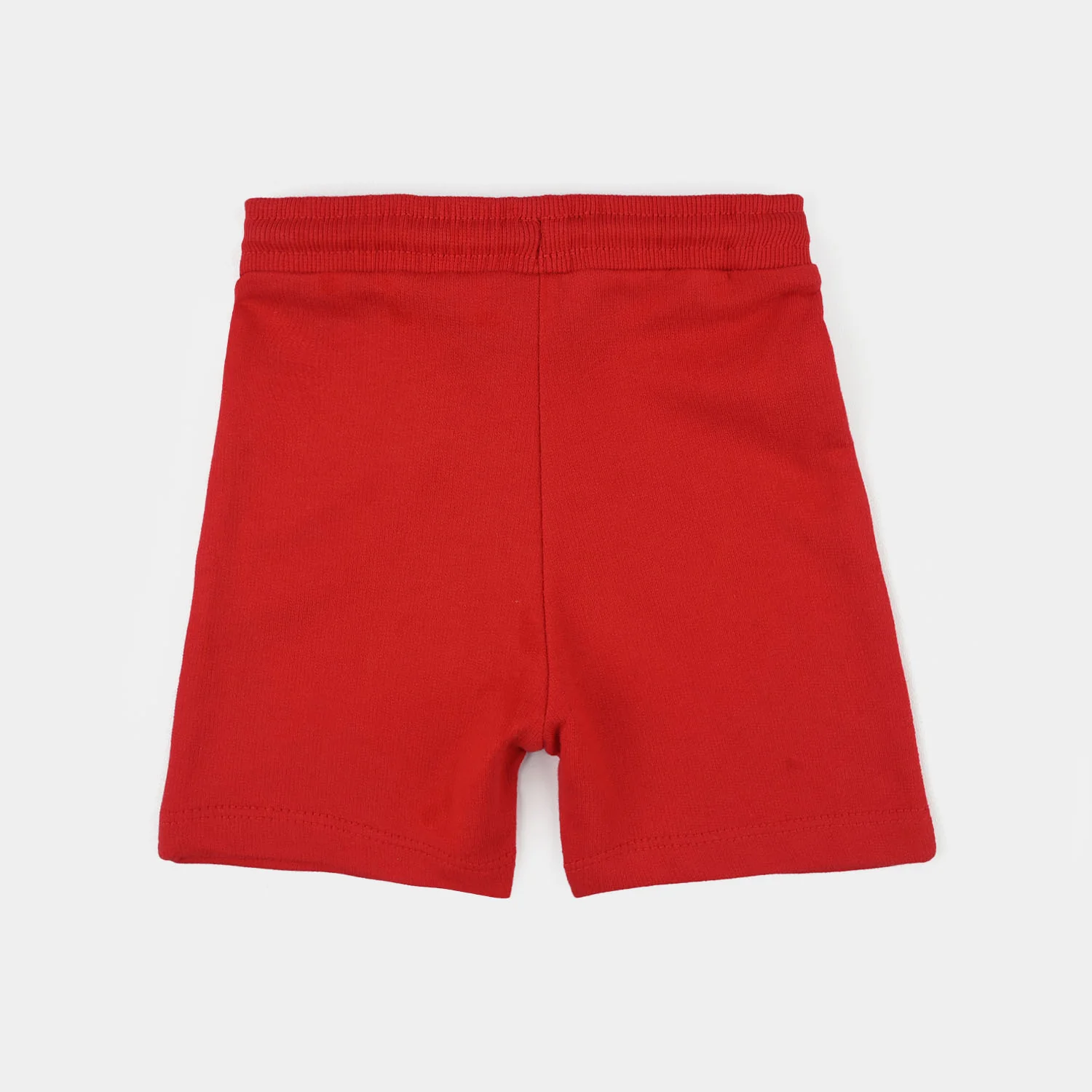 Infant Boys Jersey/Terry Shorts - Red - Image 4