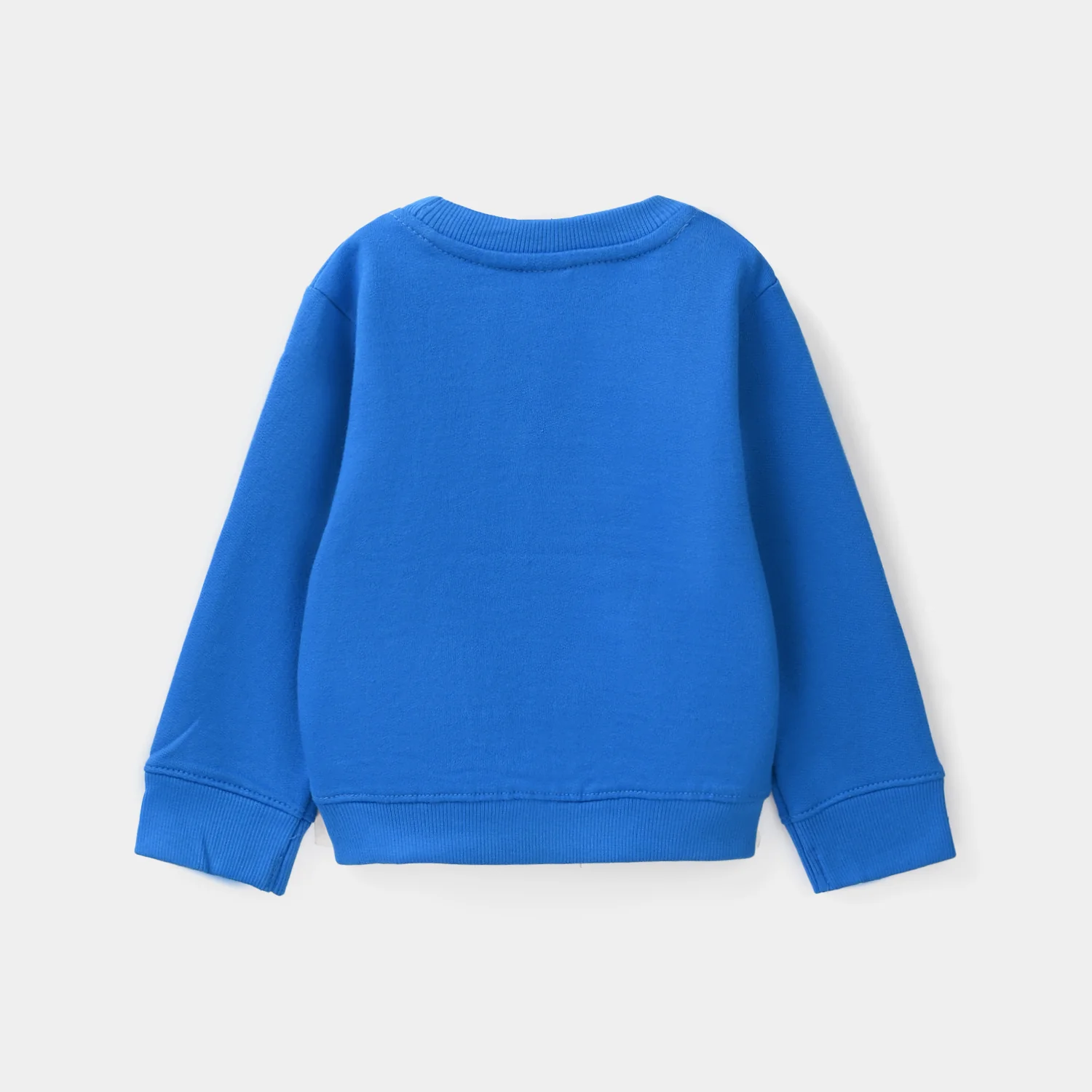 Infant Boys Jersey/Terry Sweatshirt Little Crocodile -Blue - Image 3