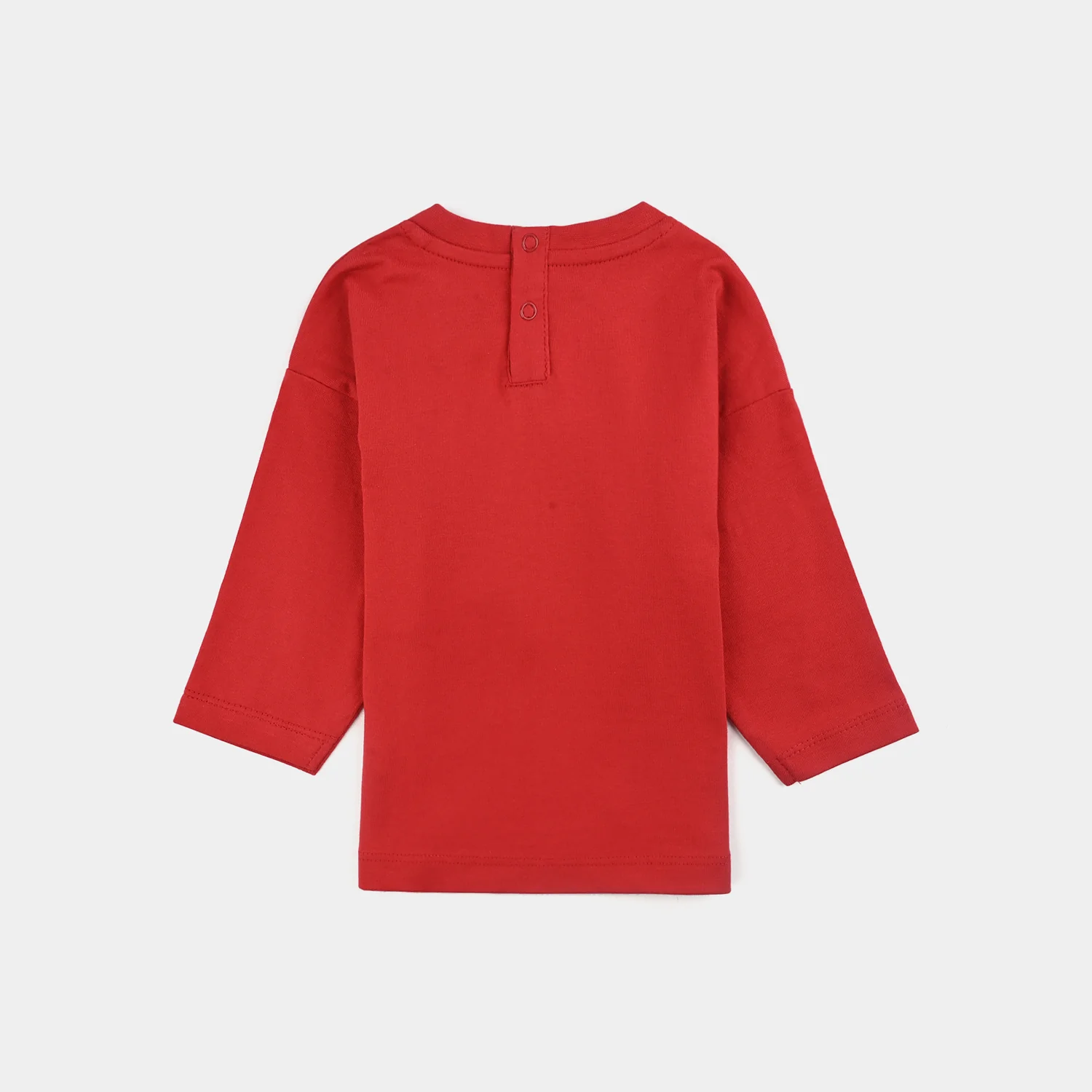 Infant Boys Jersey/Terry T-Shirt (Best Friends Forever) - Red - Image 4