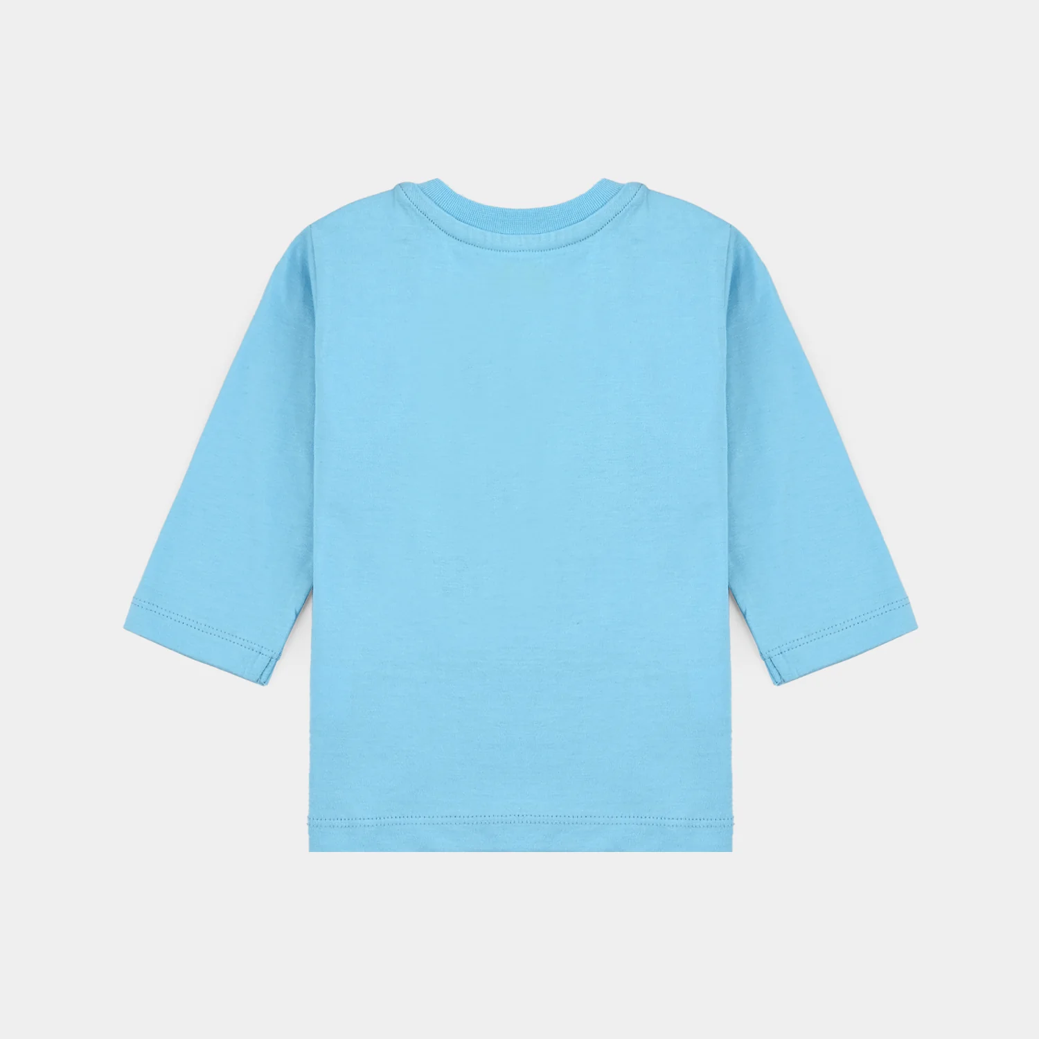 Infant Boys Jersey/Terry T-Shirt (Brotherosaur) - Blue - Image 4