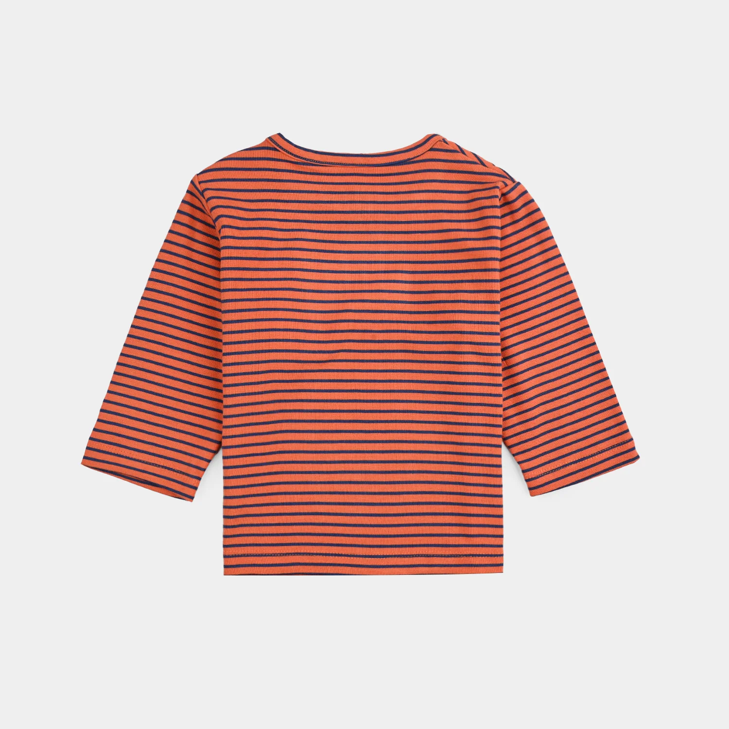 Infant Boys Jersey/Terry T-Shirt F/S Bear Fan - ORANGE - Image 4