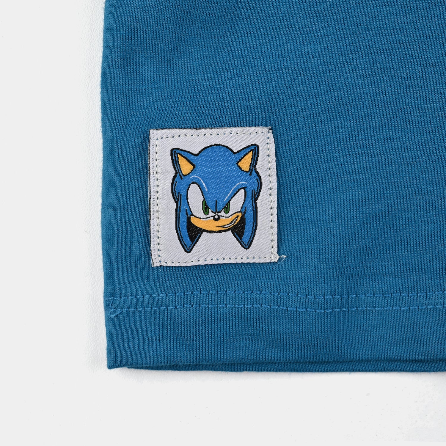 Infant Boys Jersey/Terry T-Shirt F/S-Blue - Image 4