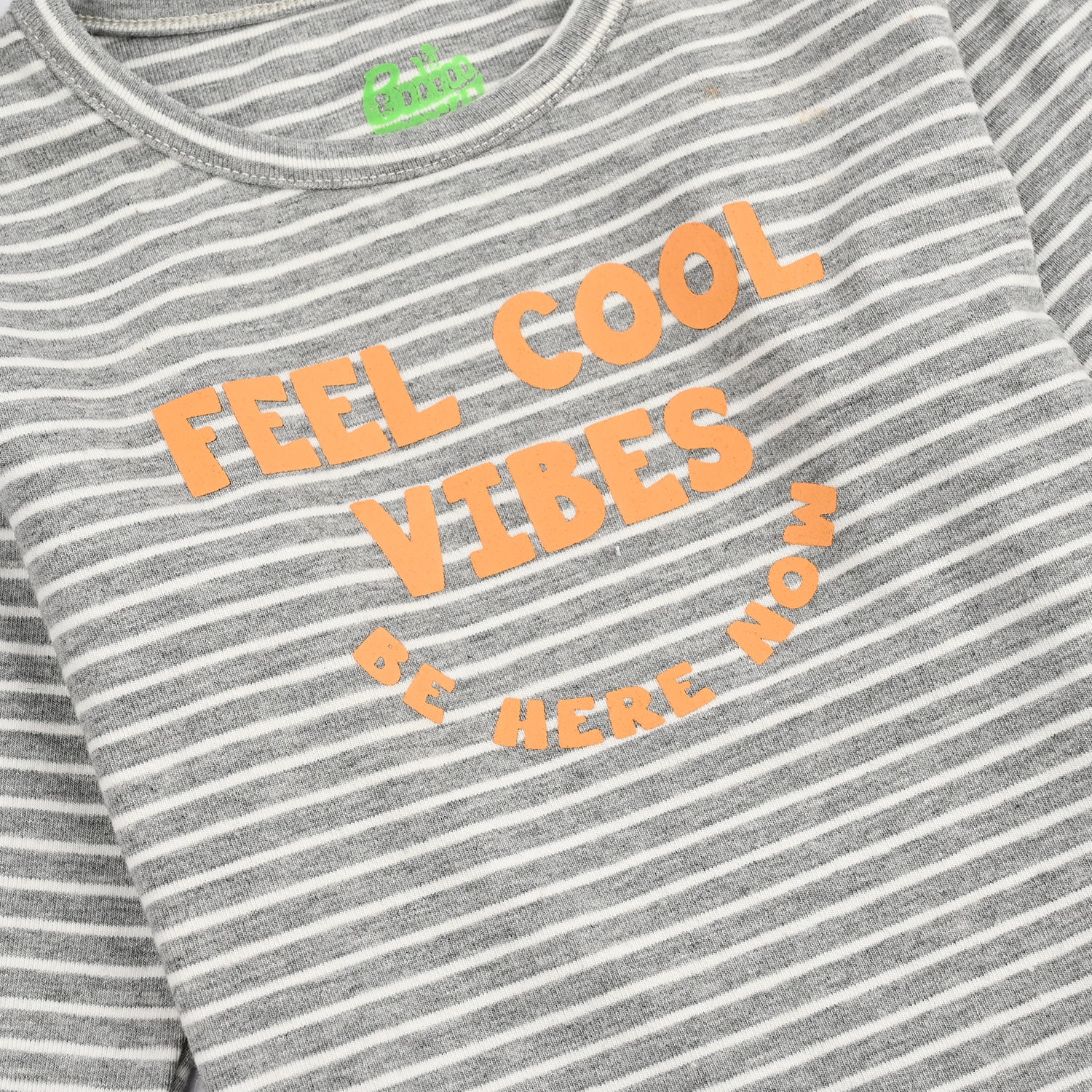 Infant Boys Jersey/Terry T-Shirt - Grey - Image 3