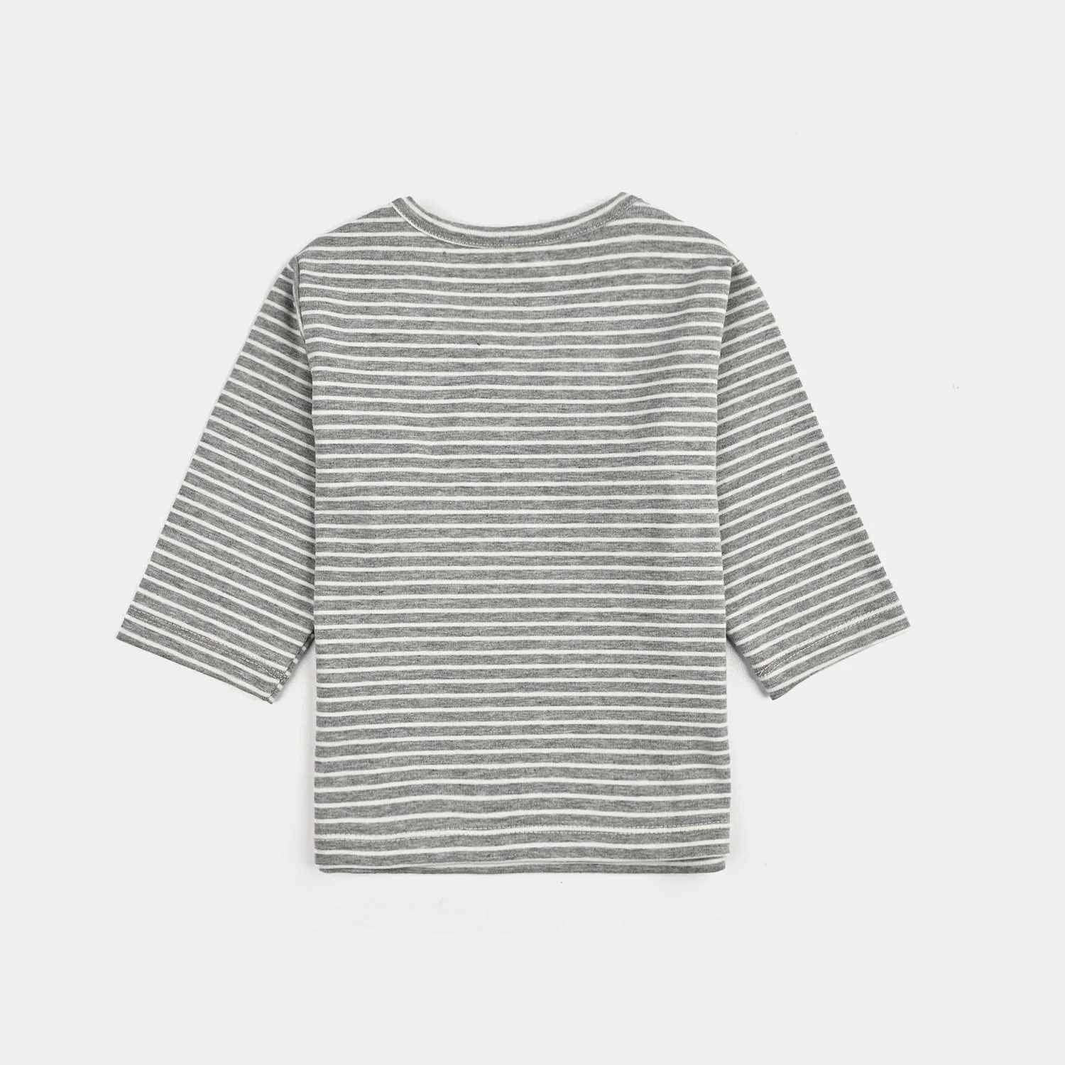 Infant Boys Jersey/Terry T-Shirt - Grey - Image 4