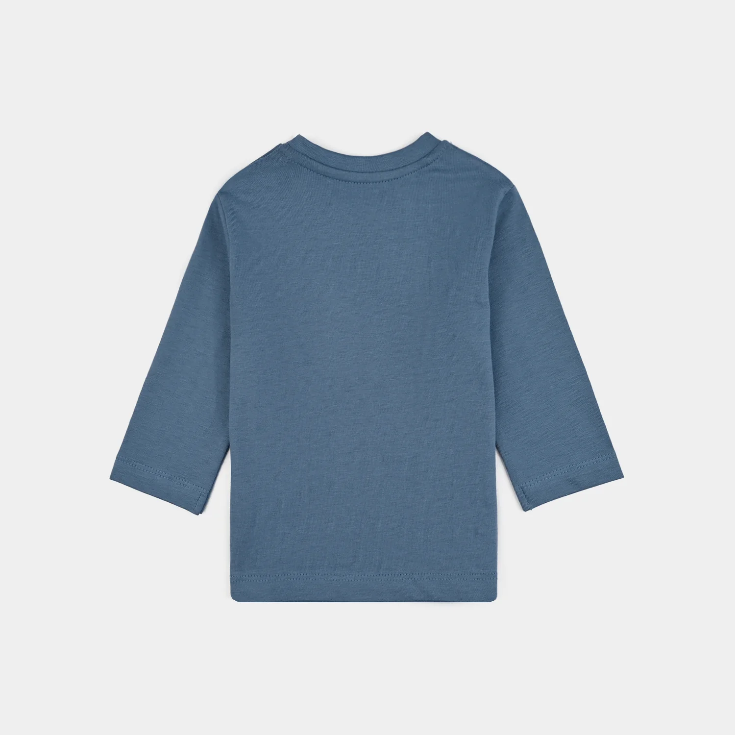 Infant Boys Jersey/Terry T-Shirt (Zebra) - Blue - Image 4