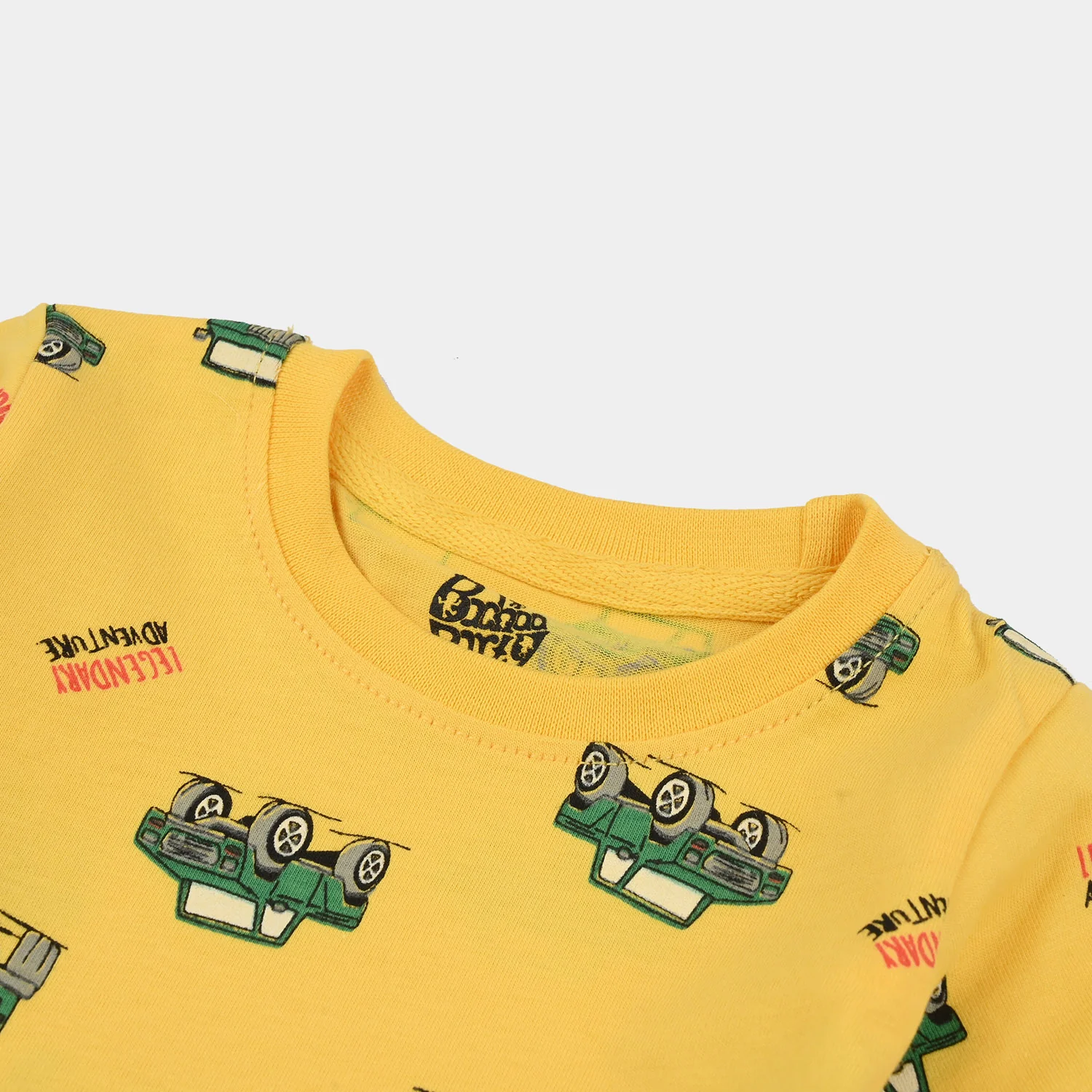 Infant Boys Jersey/Terry T-Shirt (legendary Adventure) - Yellow - Image 2