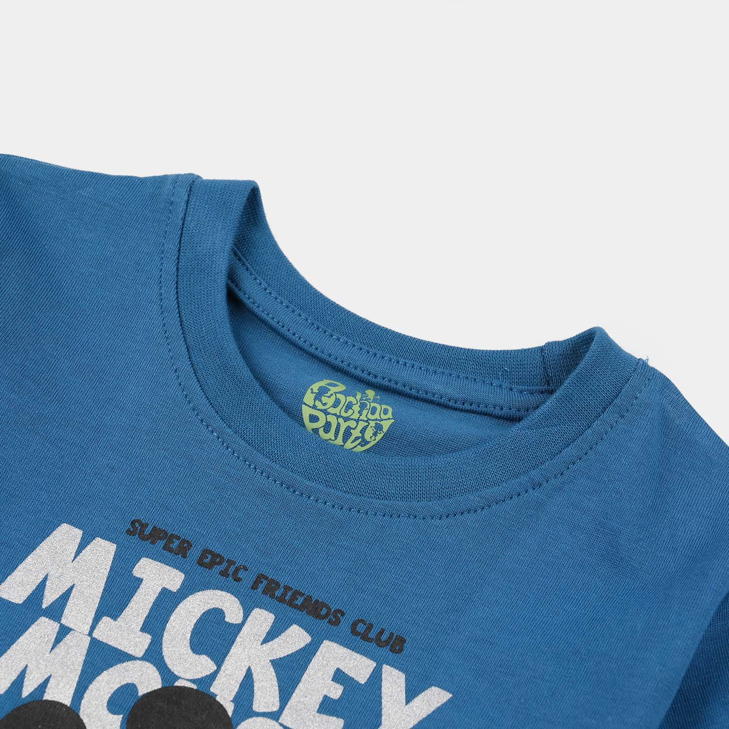 Infant Boys Jersey/Terry T-Shirt (Character) - Blue - Image 2