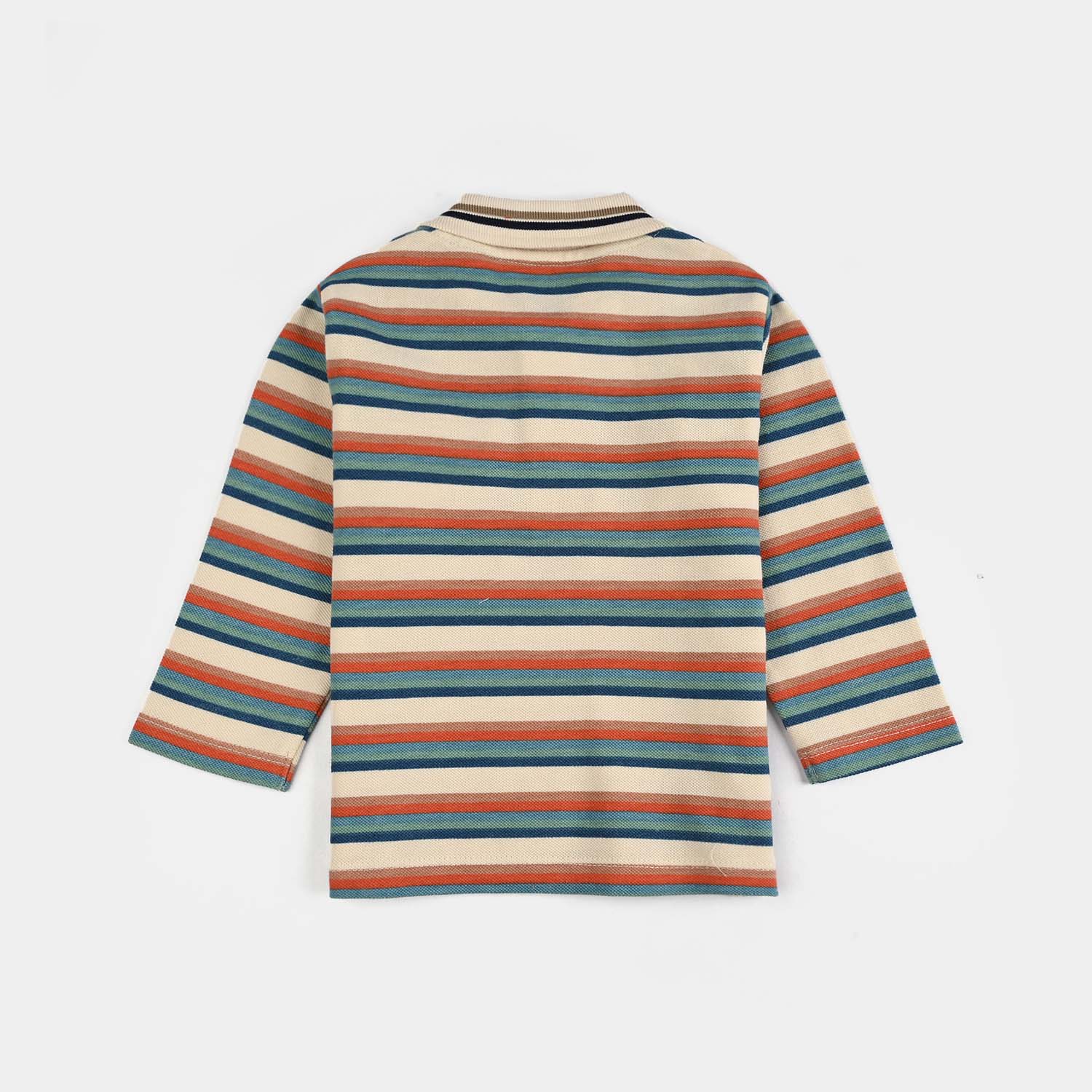 Infant Boys Jumbo Pique Polo - Multi - Image 3