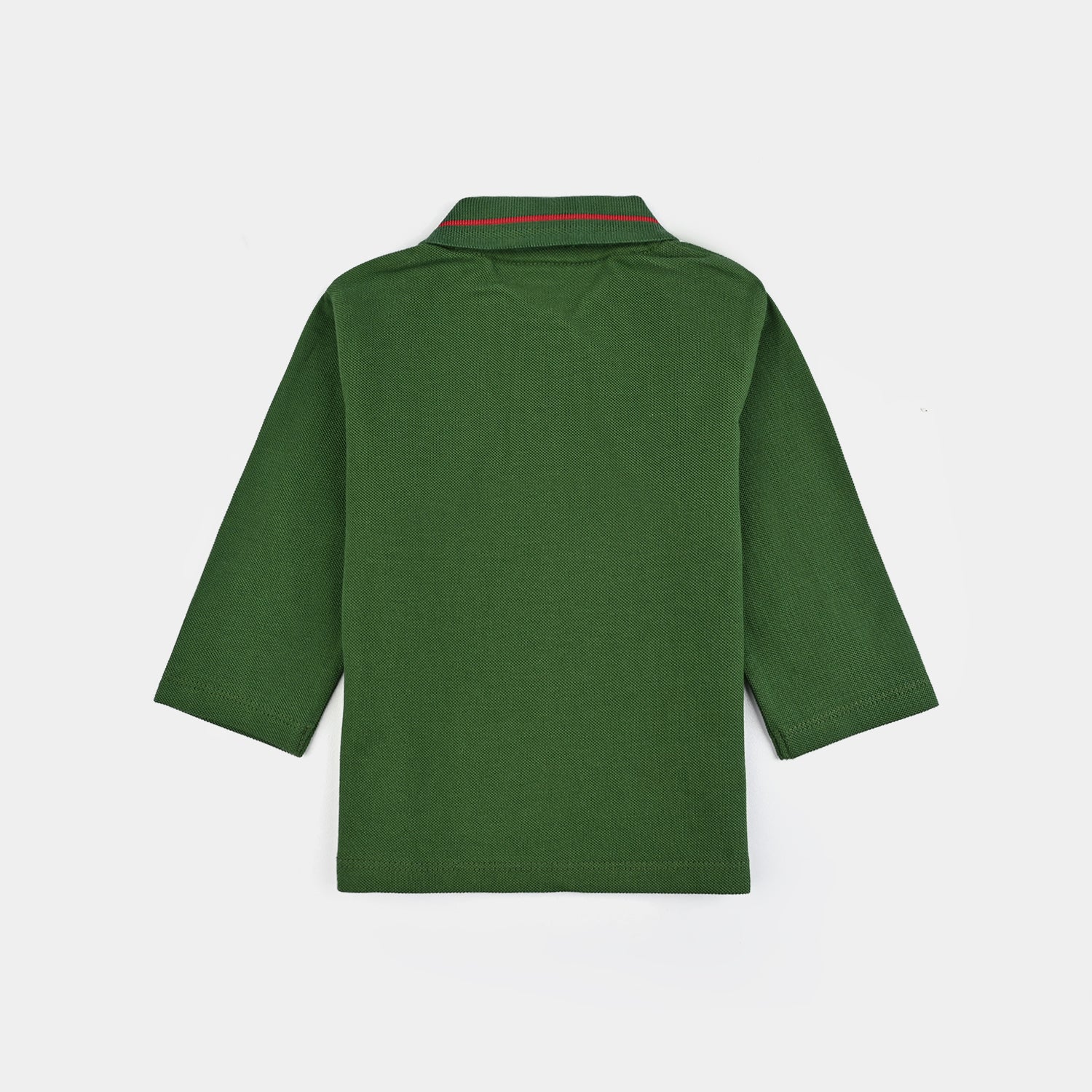 Infant Boys Jumbo Pique Polo F/S Super Heroes-Olive Green - Image 4
