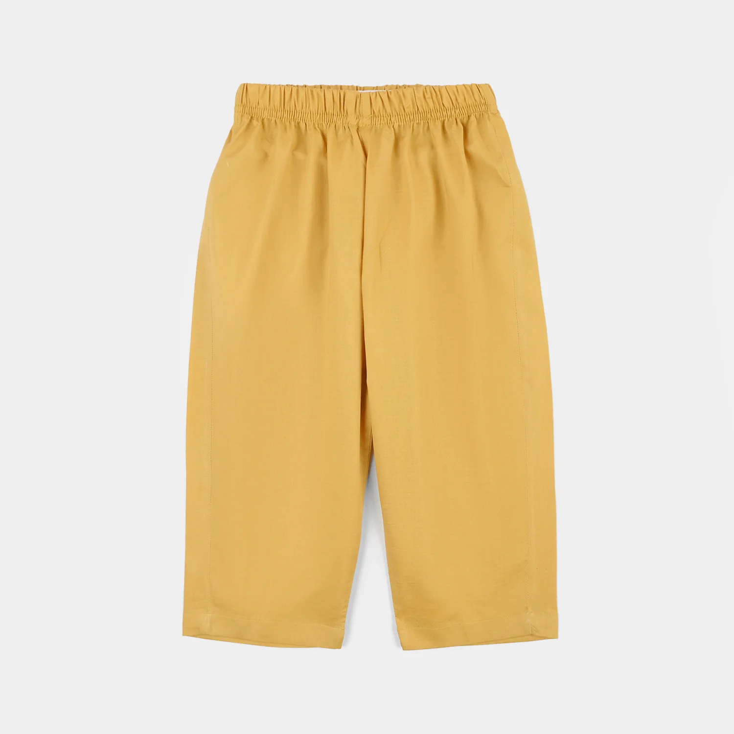 Infant Boys Kurta Pajama (Honey Mustard) - Yellow - Image 5