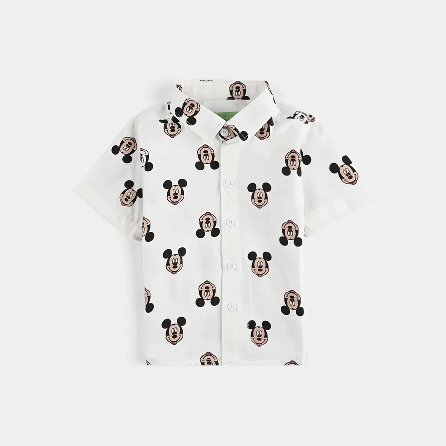 Infant Boys Oxford Basic Casual Shirt - White