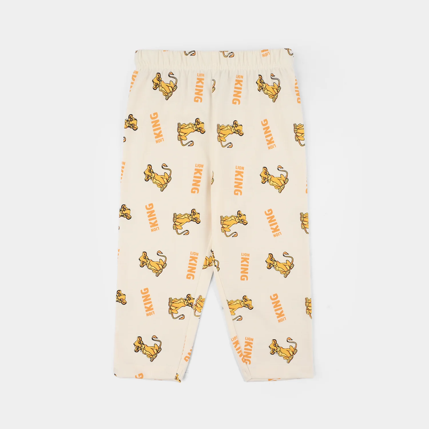 Infant Boys PC Jersey Night Suit (Lion King) - Off-White - Image 5